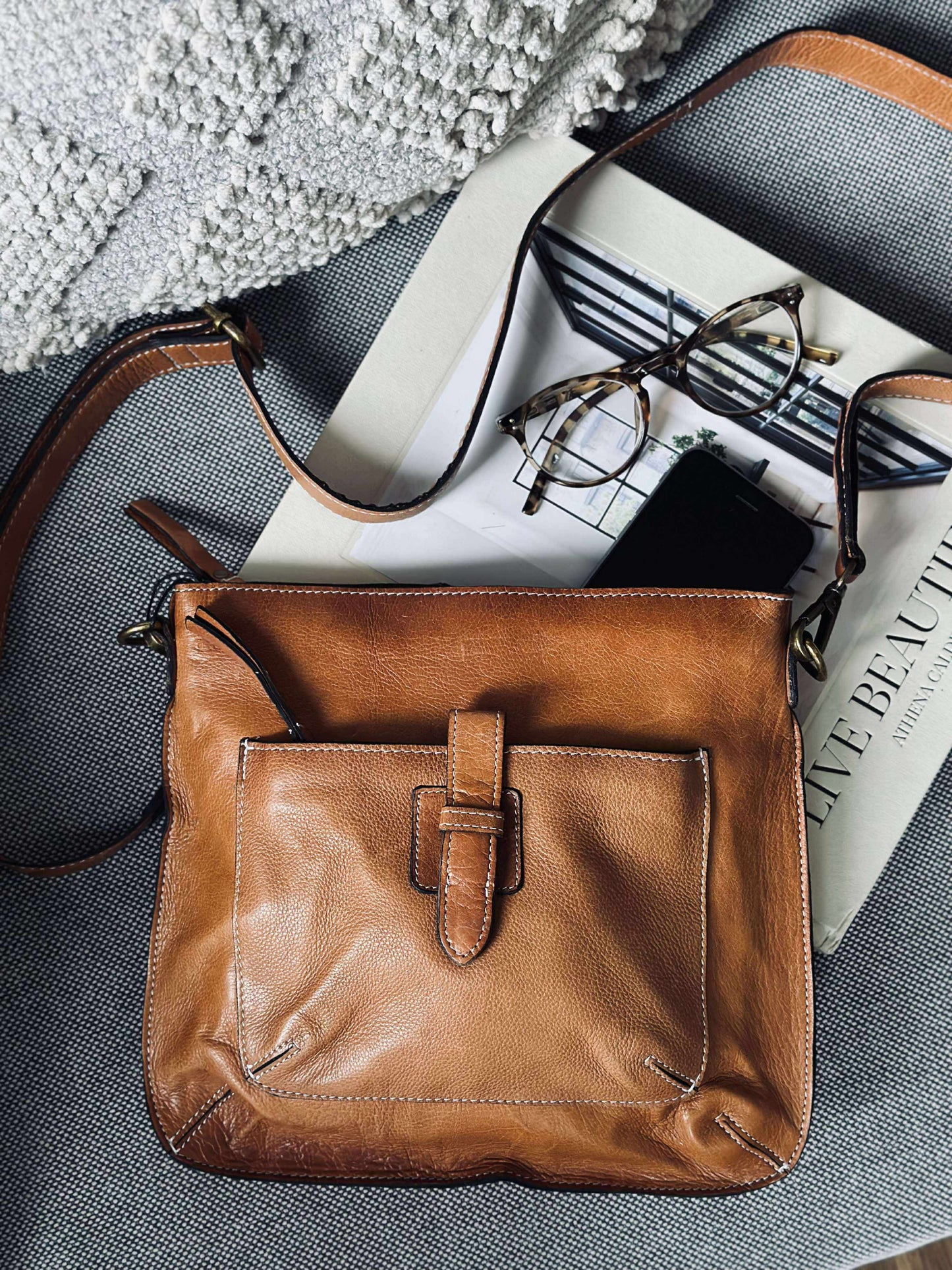 Crossover Lilia - Small cognac