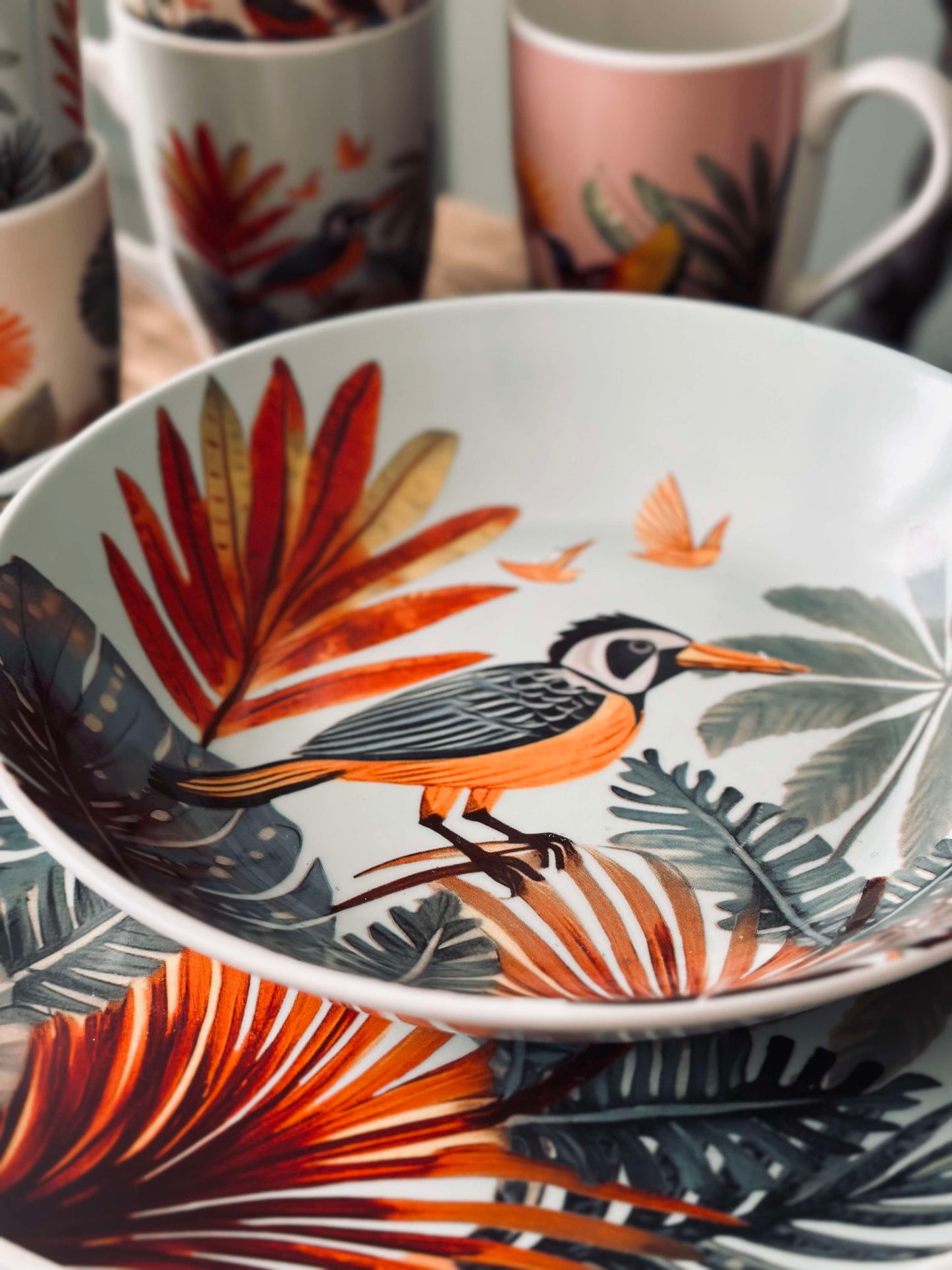 Pasta / suppe skål Boho Mix