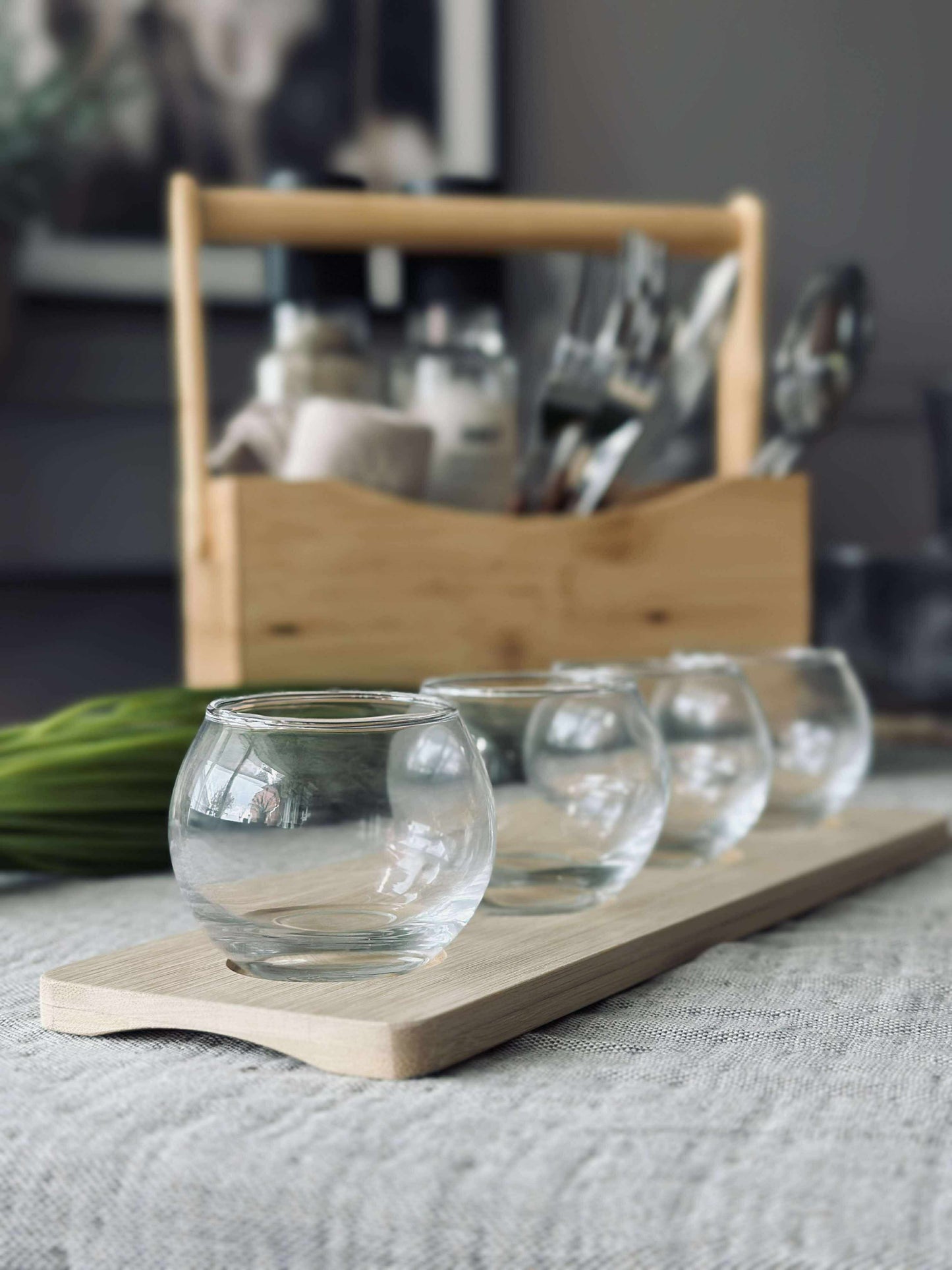 Tapas - 4 skåle og fad