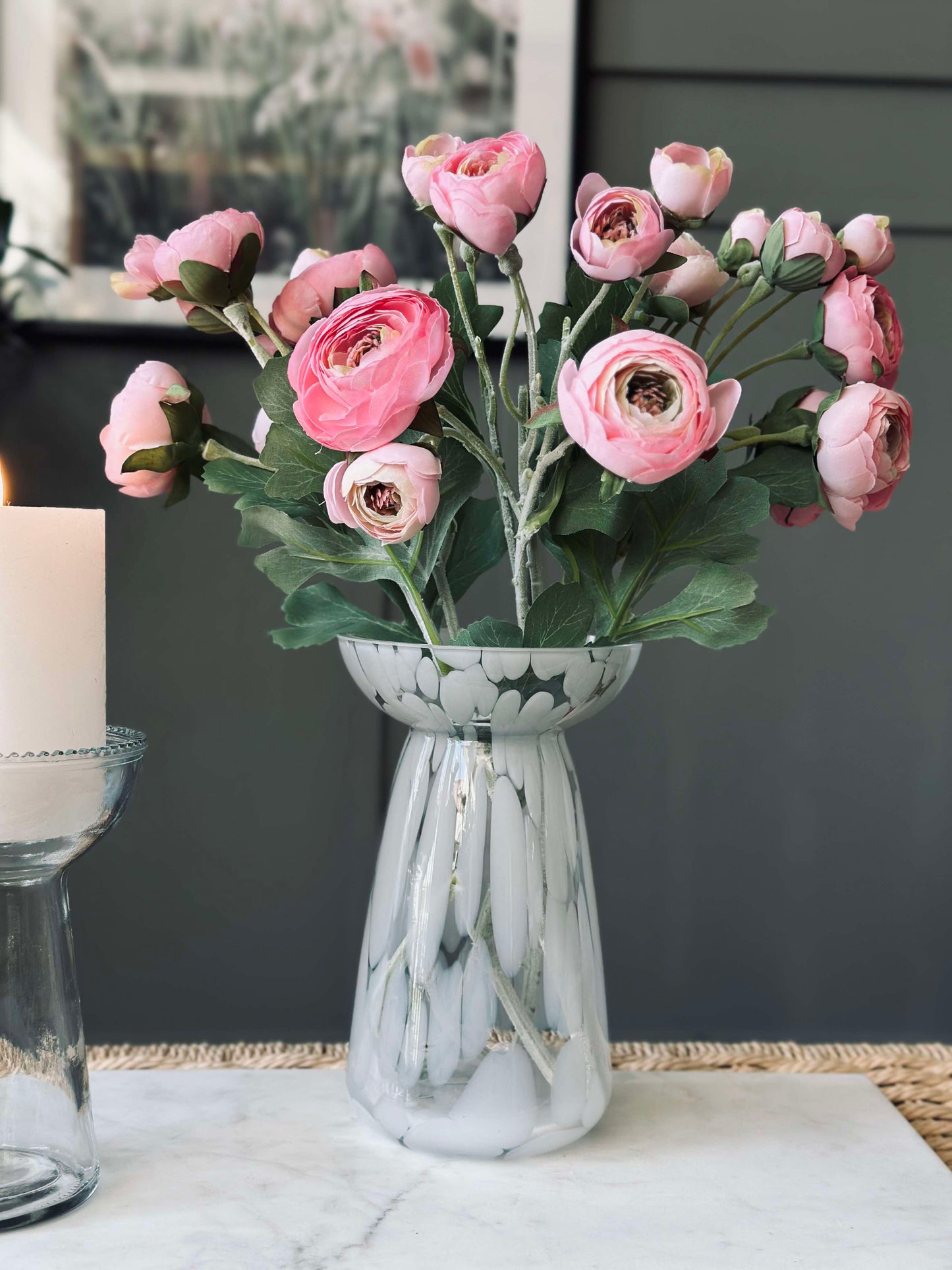 Hyacintvase Milla - Hvid