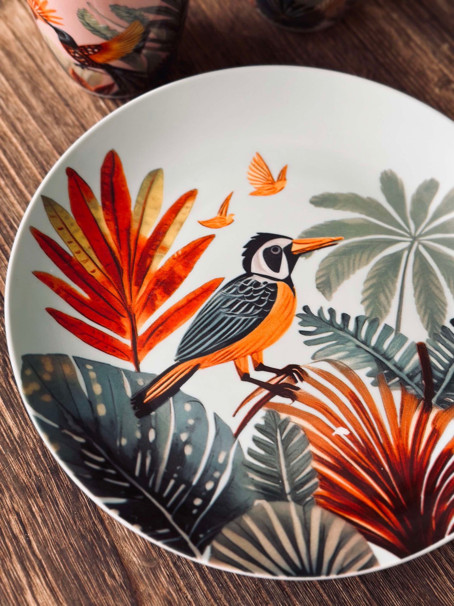 Tallerken 20cm - Boho mix