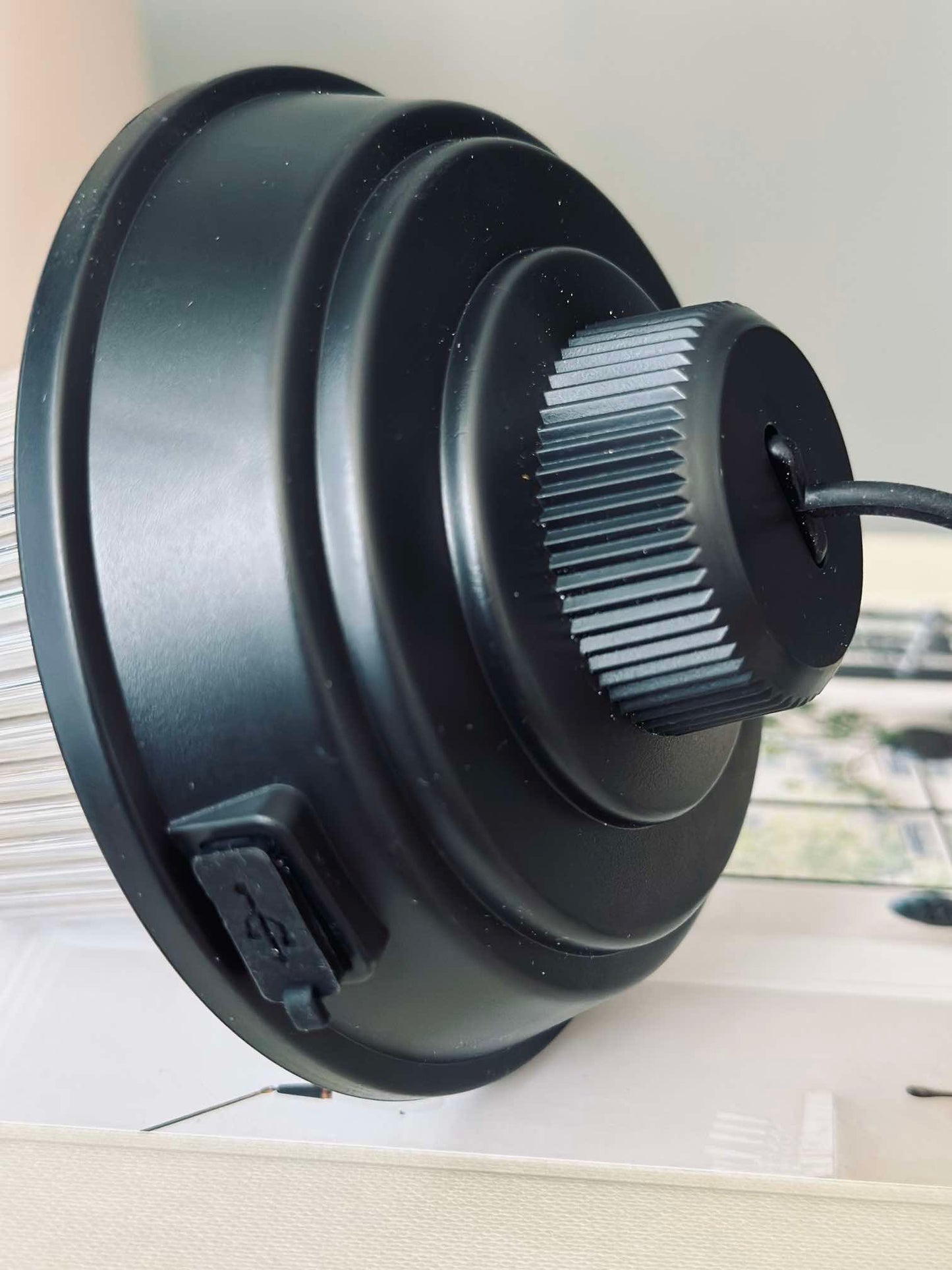 Campinglampe m. ledning - Color mix