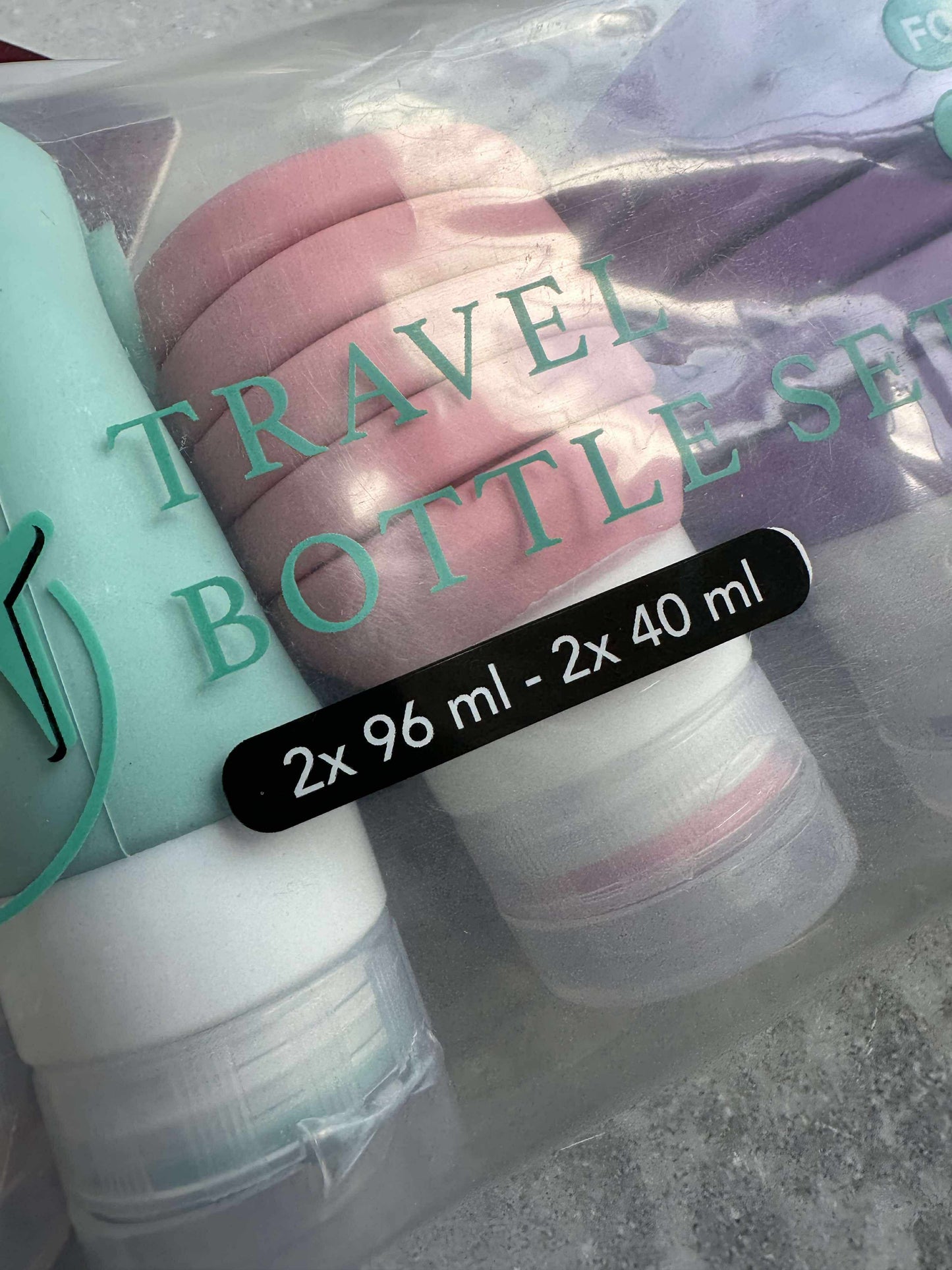 Rejsesæt – Opbevaring sæt med 5 stk.