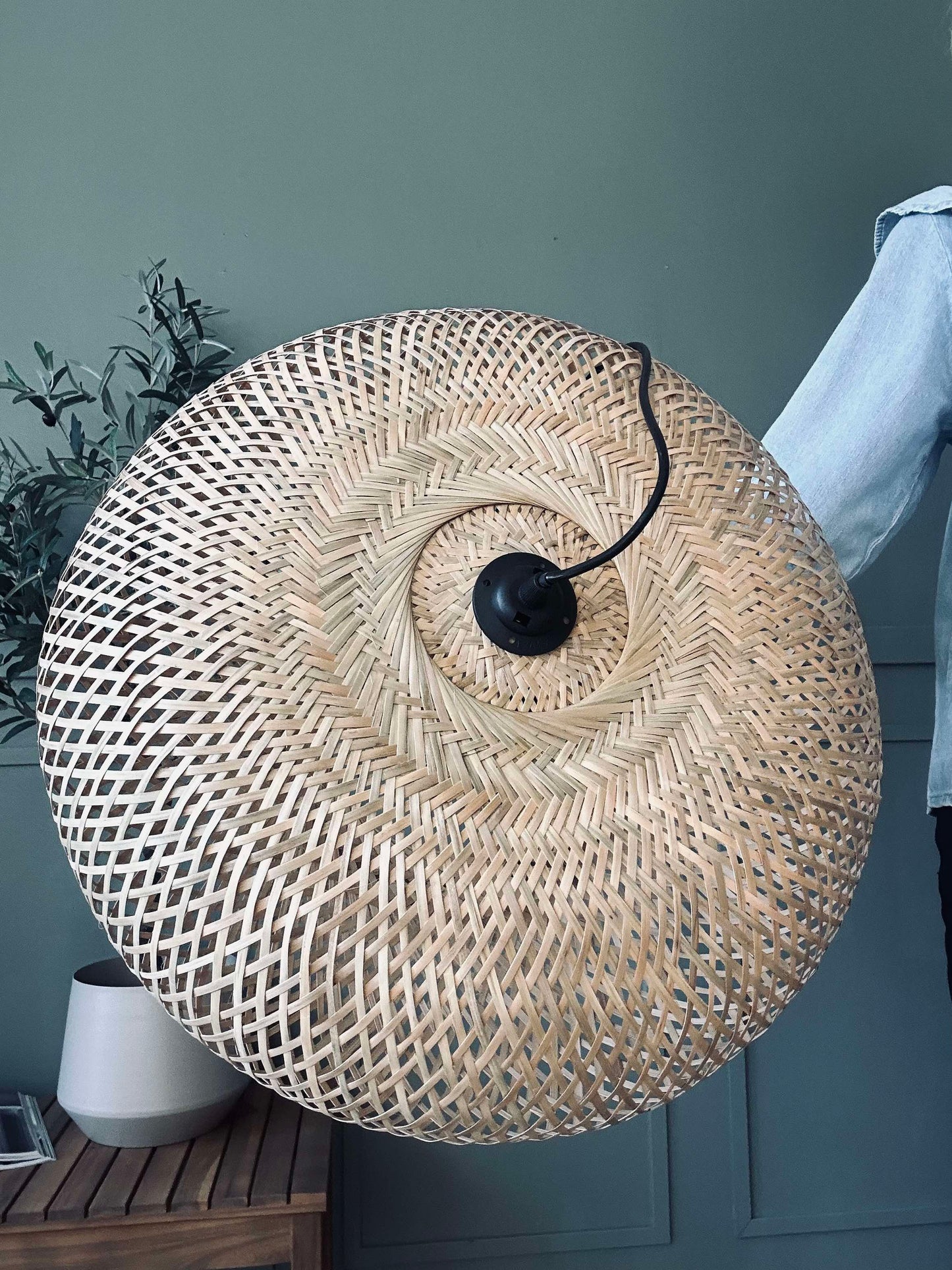 Lampe bambus - dia 38