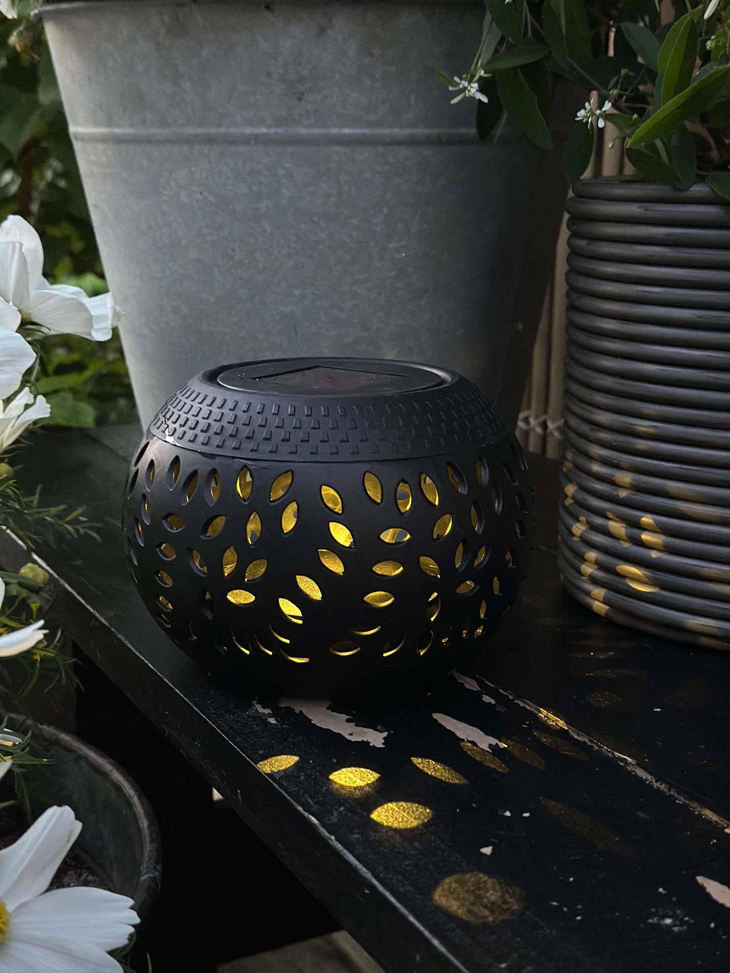 Lanterne FIONA Solar - Black