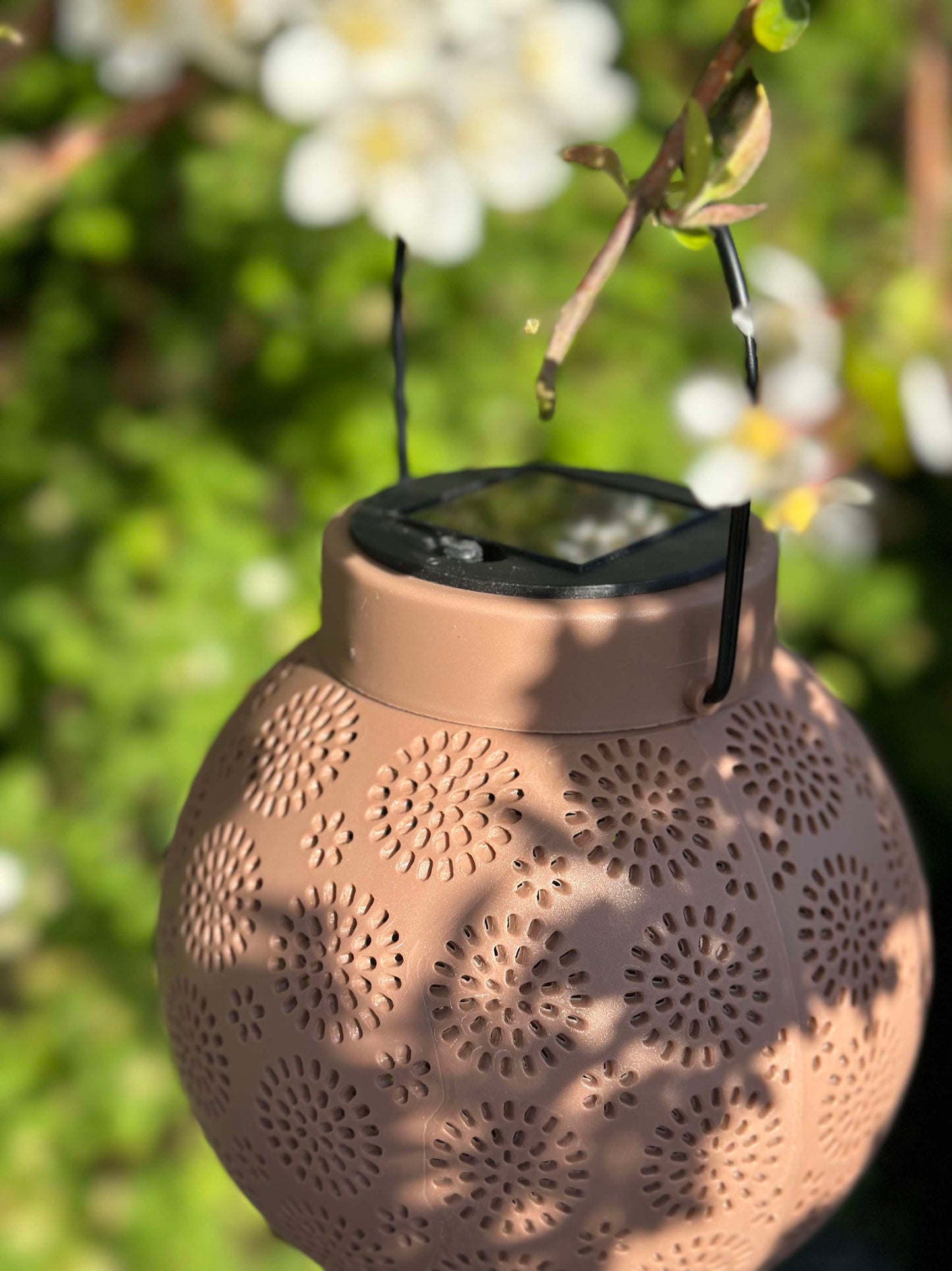 Lanterne m. Ophæng FIONA - Old rose