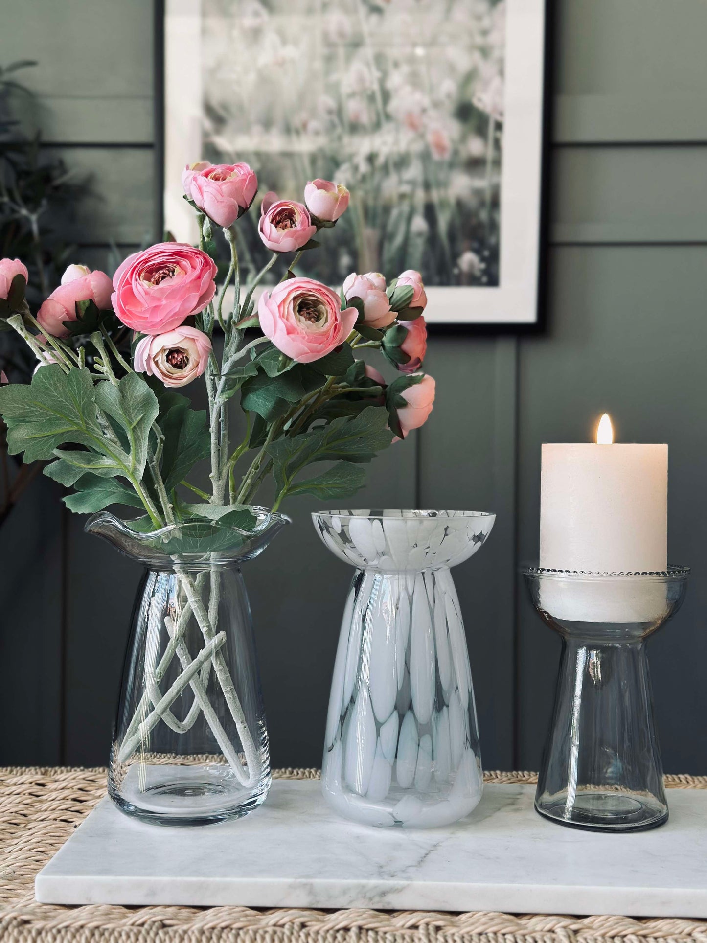 Hyacintvase Milla - Hvid