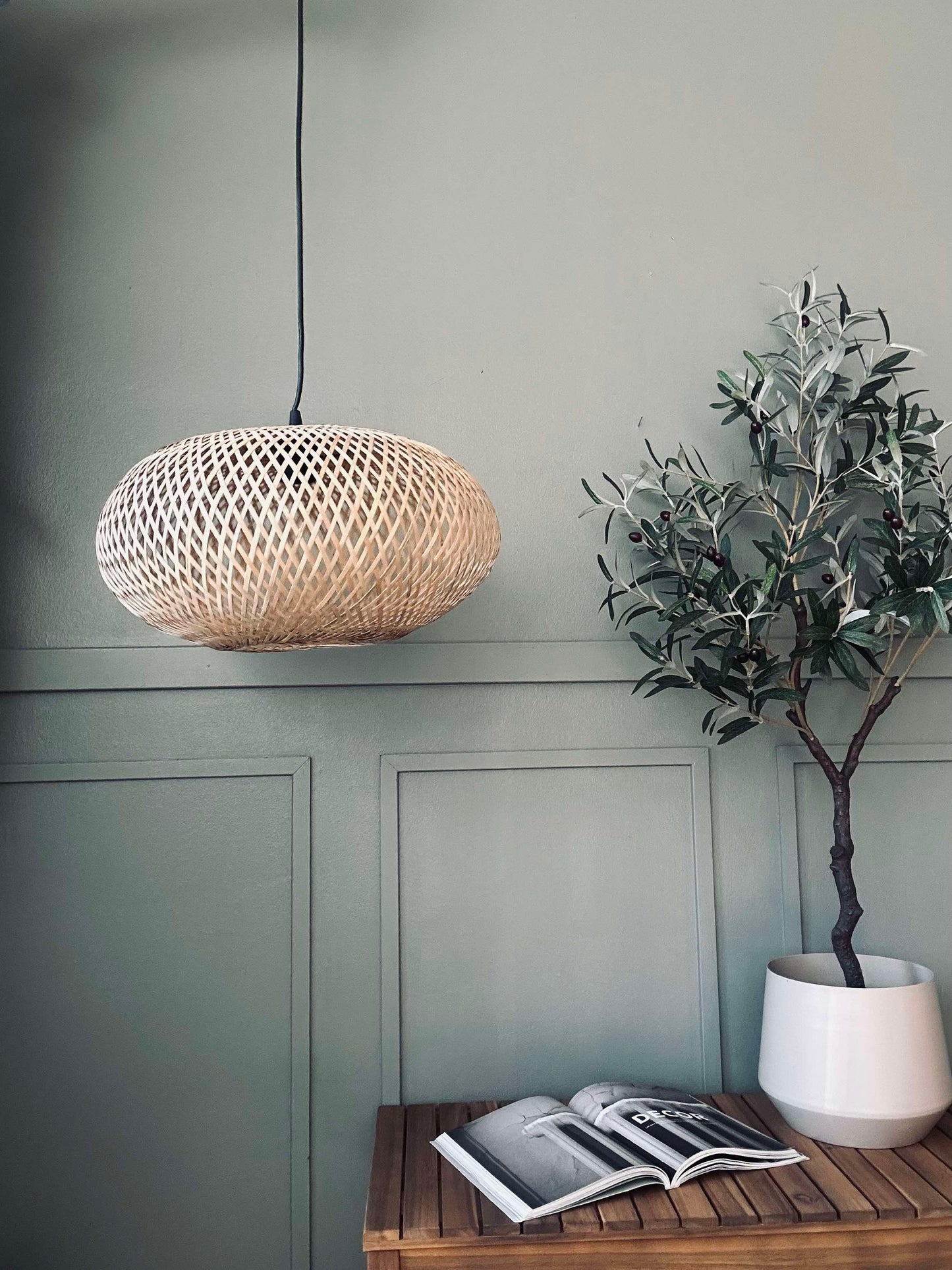 Lampe bambus - dia 38