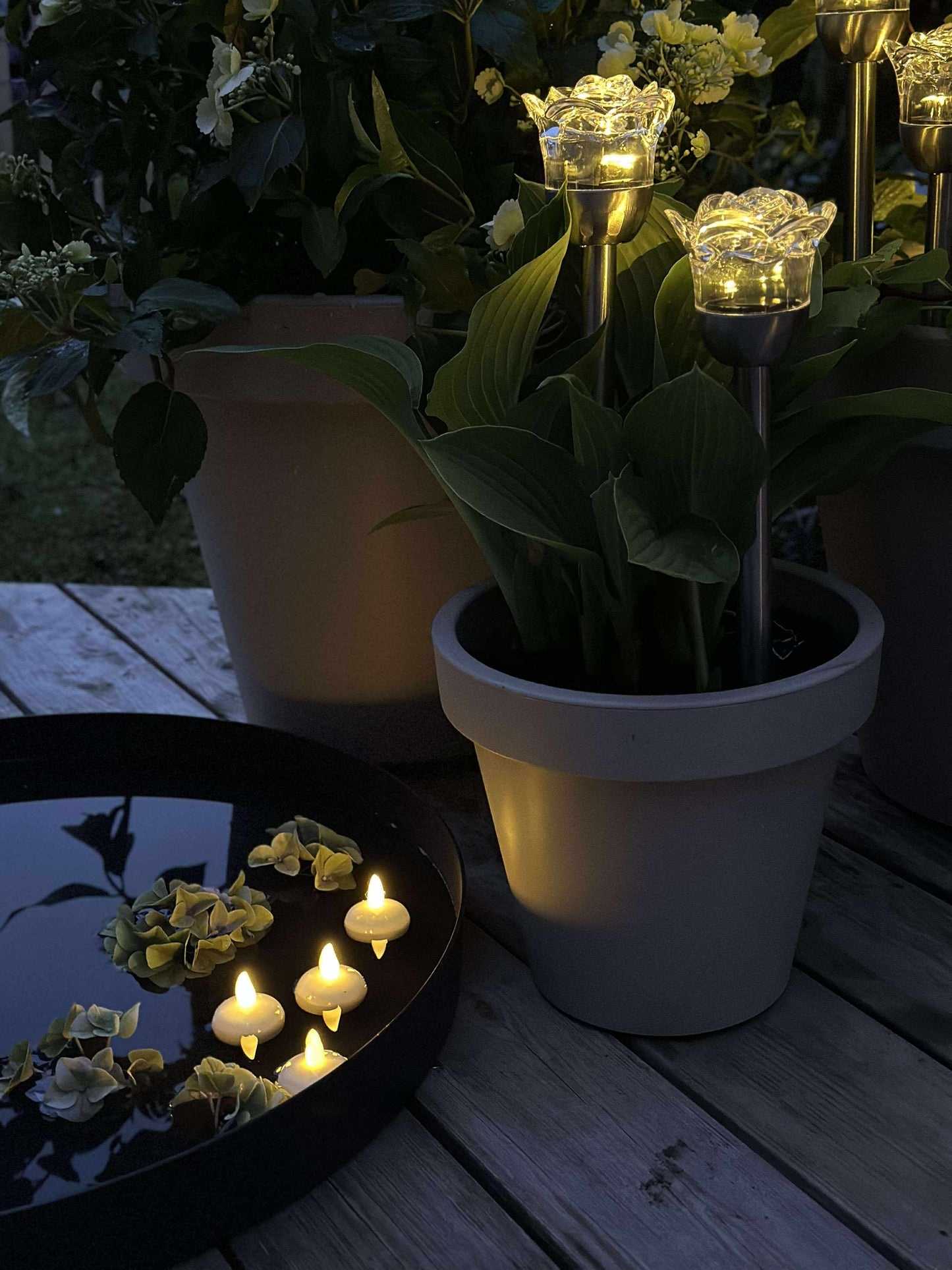 Flydelys - Sæt med 4 stk.