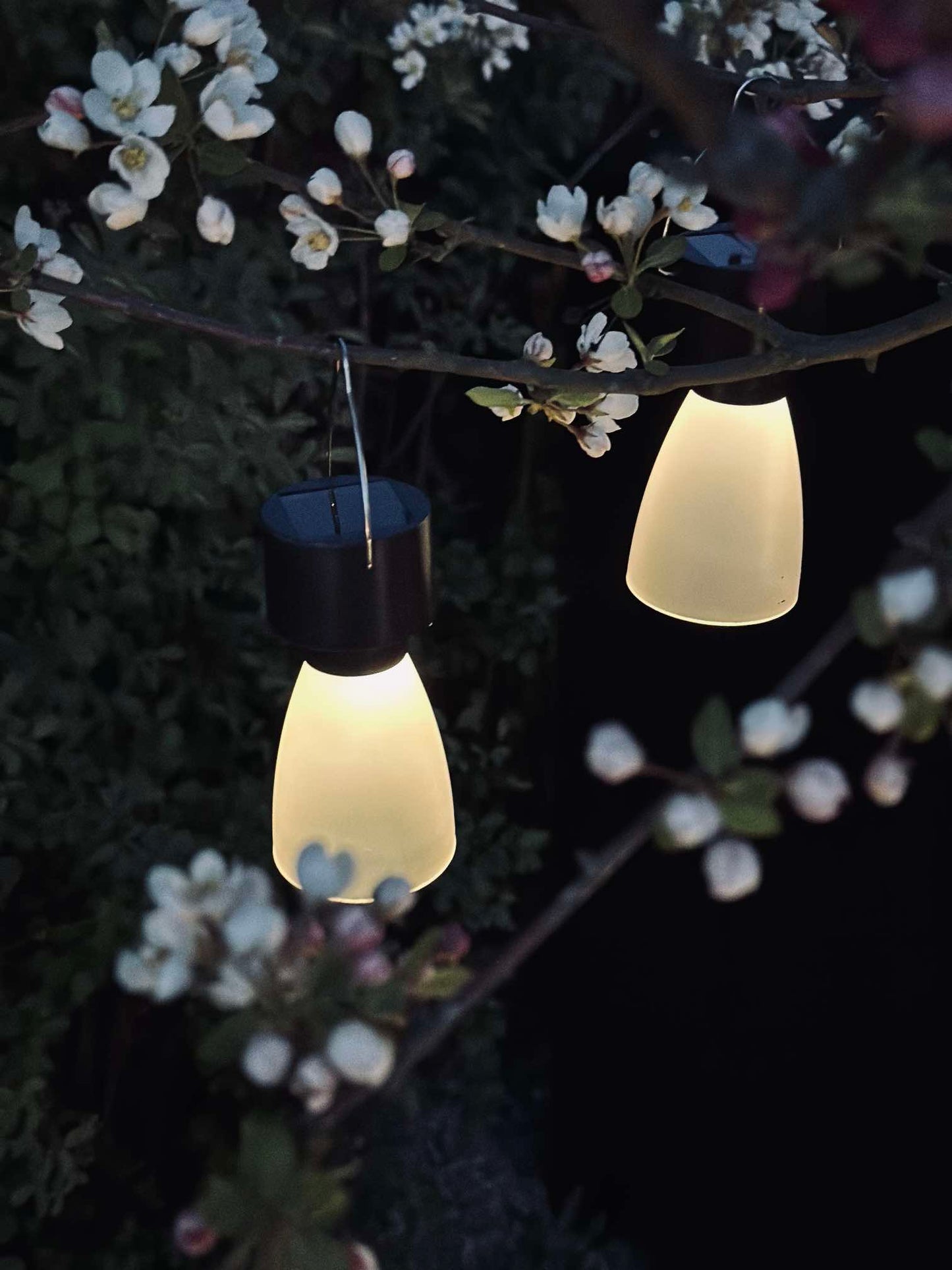 Mini lampe med solar