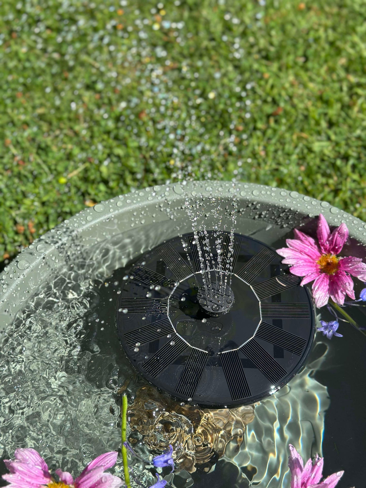 Spejlbassin / Skål dia 40cm - Recycling Grøn