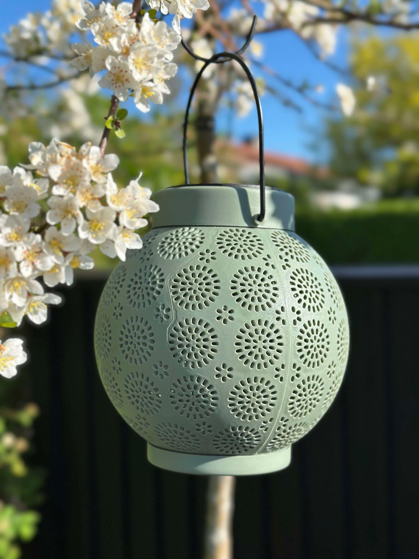 Lanterne m. Ophæng FIONA - Grøn