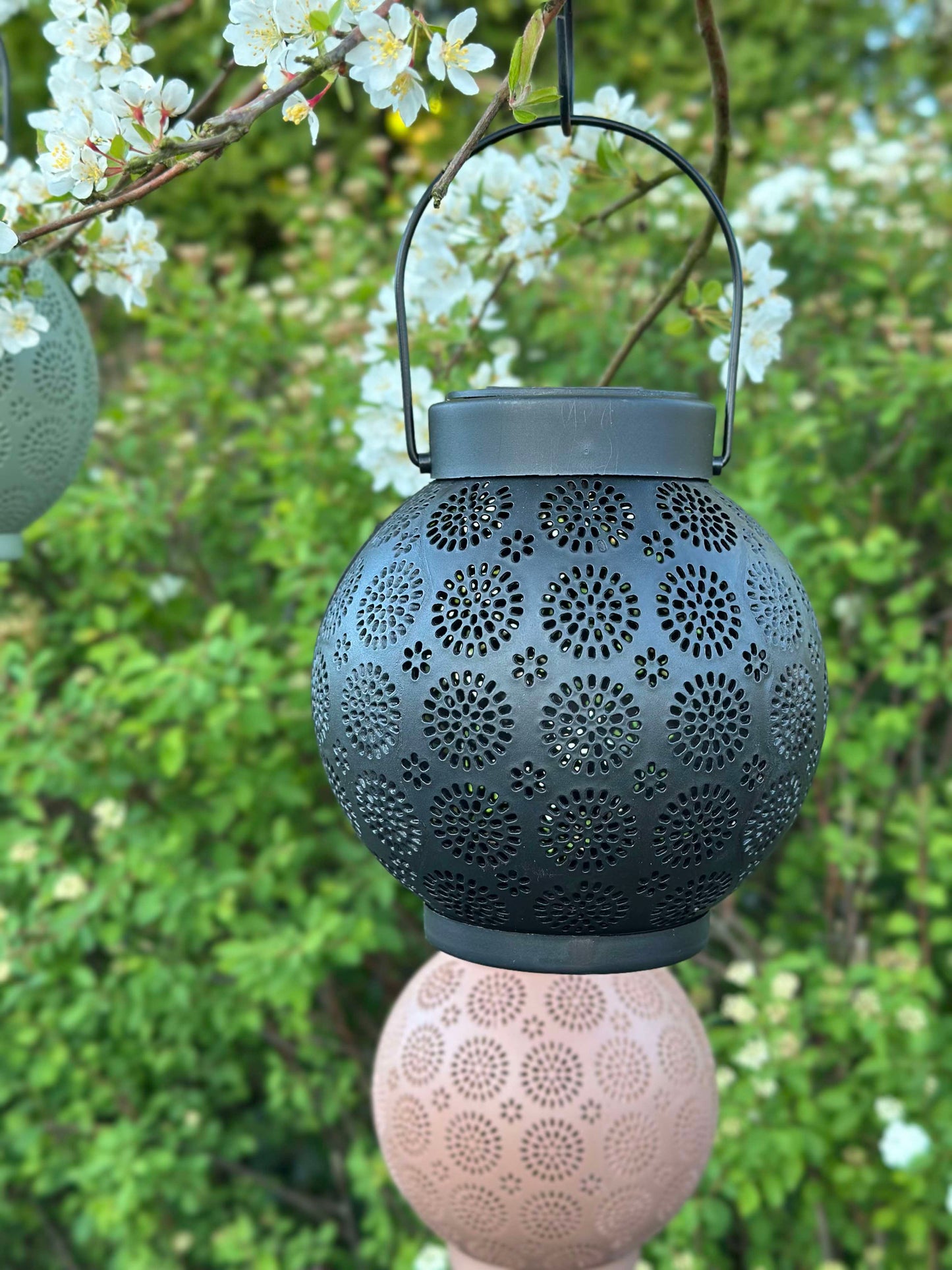 Lanterne m. Ophæng FIONA - Sort