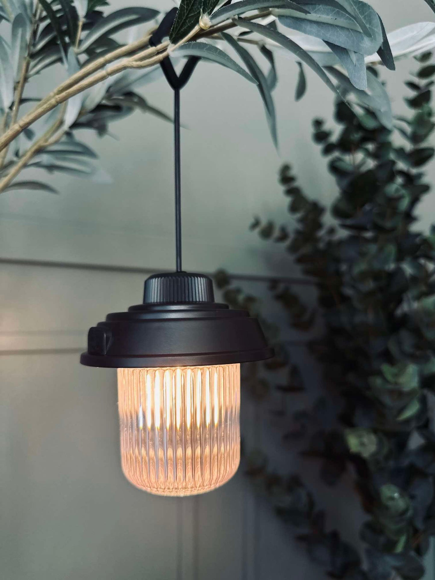 Campinglampe m. ledning - Color mix