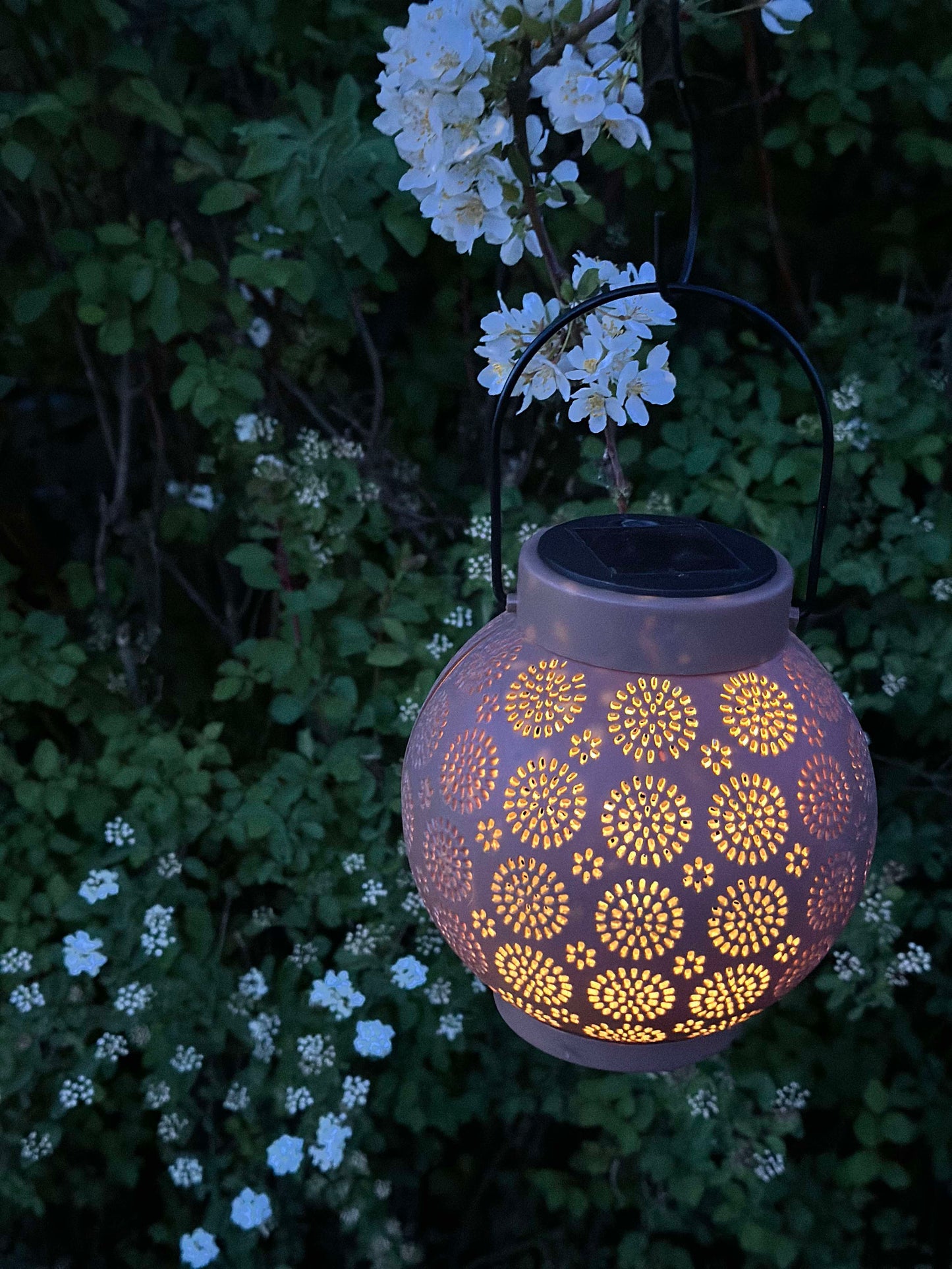 Lanterne m. Ophæng FIONA - Old rose