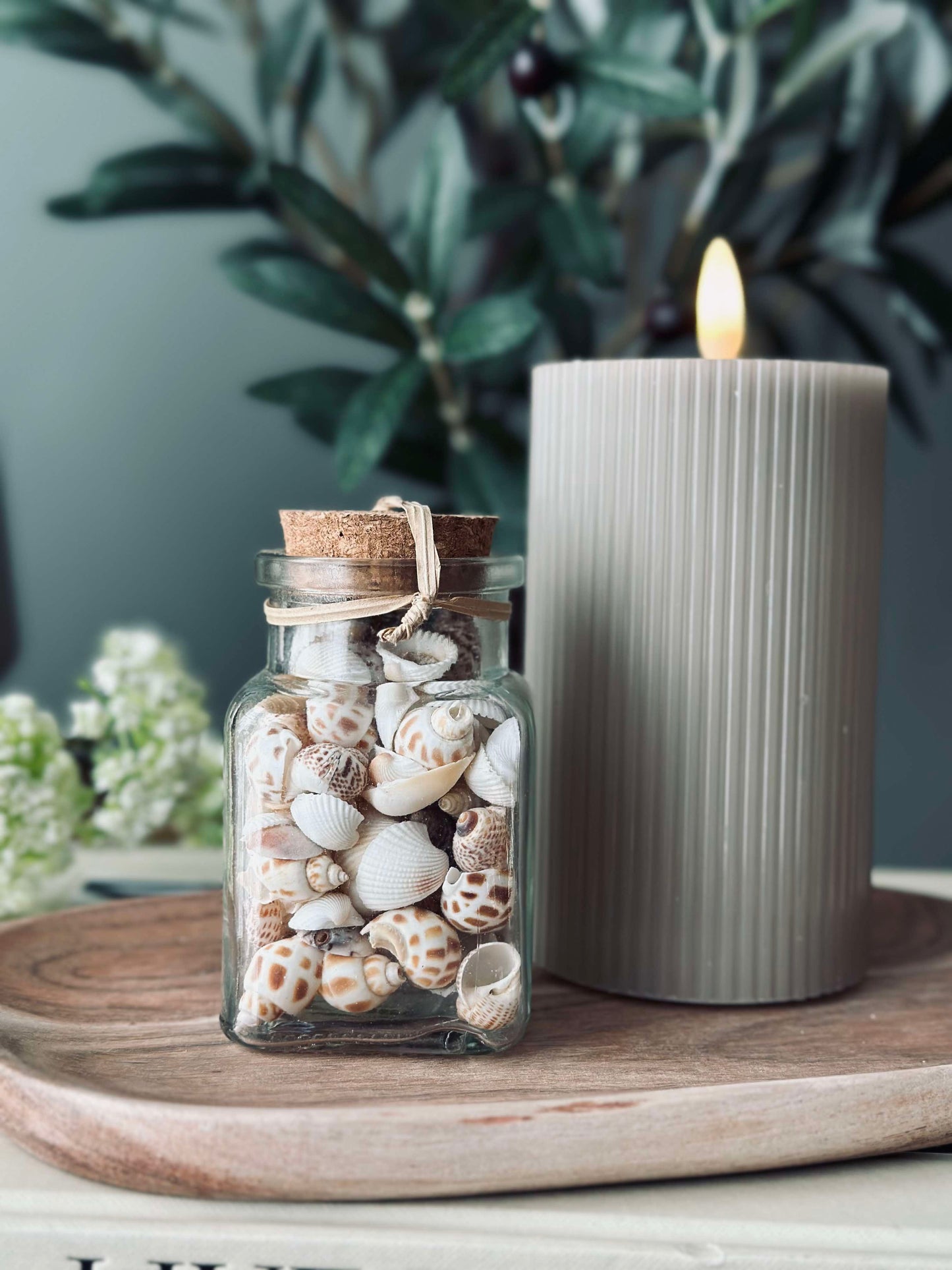 Strandskaller i glas - Mix