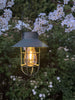 Solar lampe med ophæng - Grøn / guld