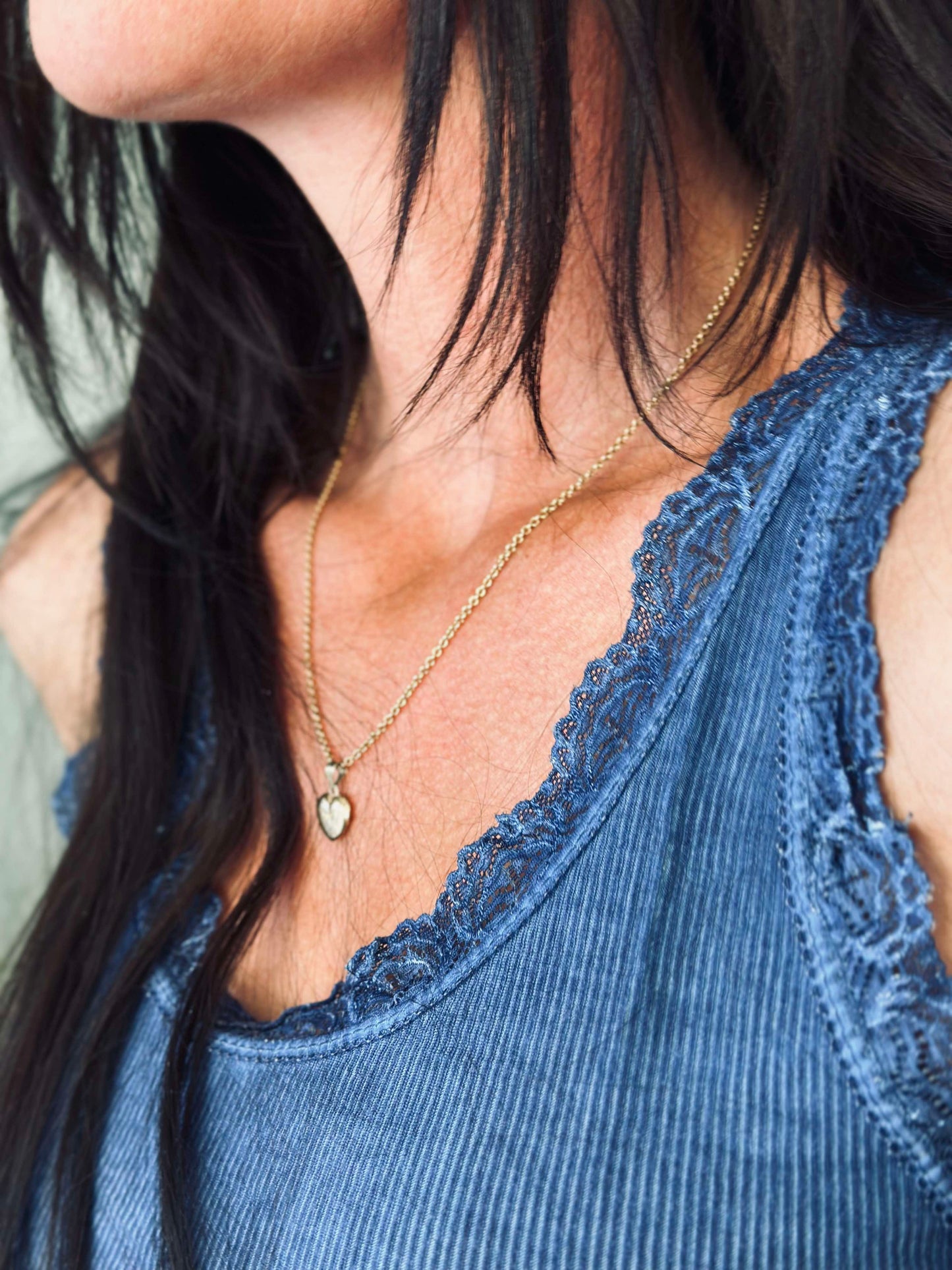 Top med blonde – Daily Dark denim