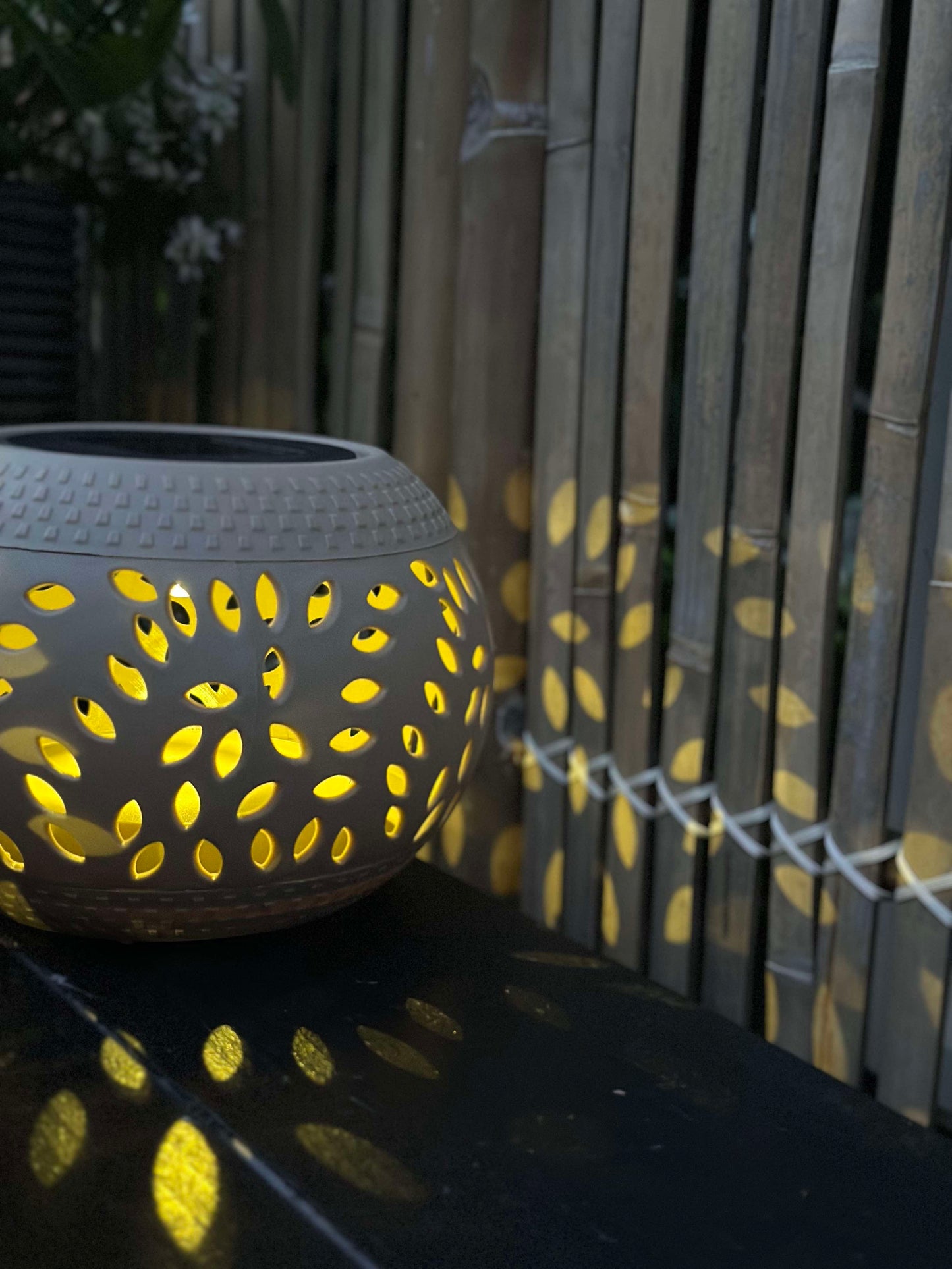 Lanterne FIONA Solar - Beige