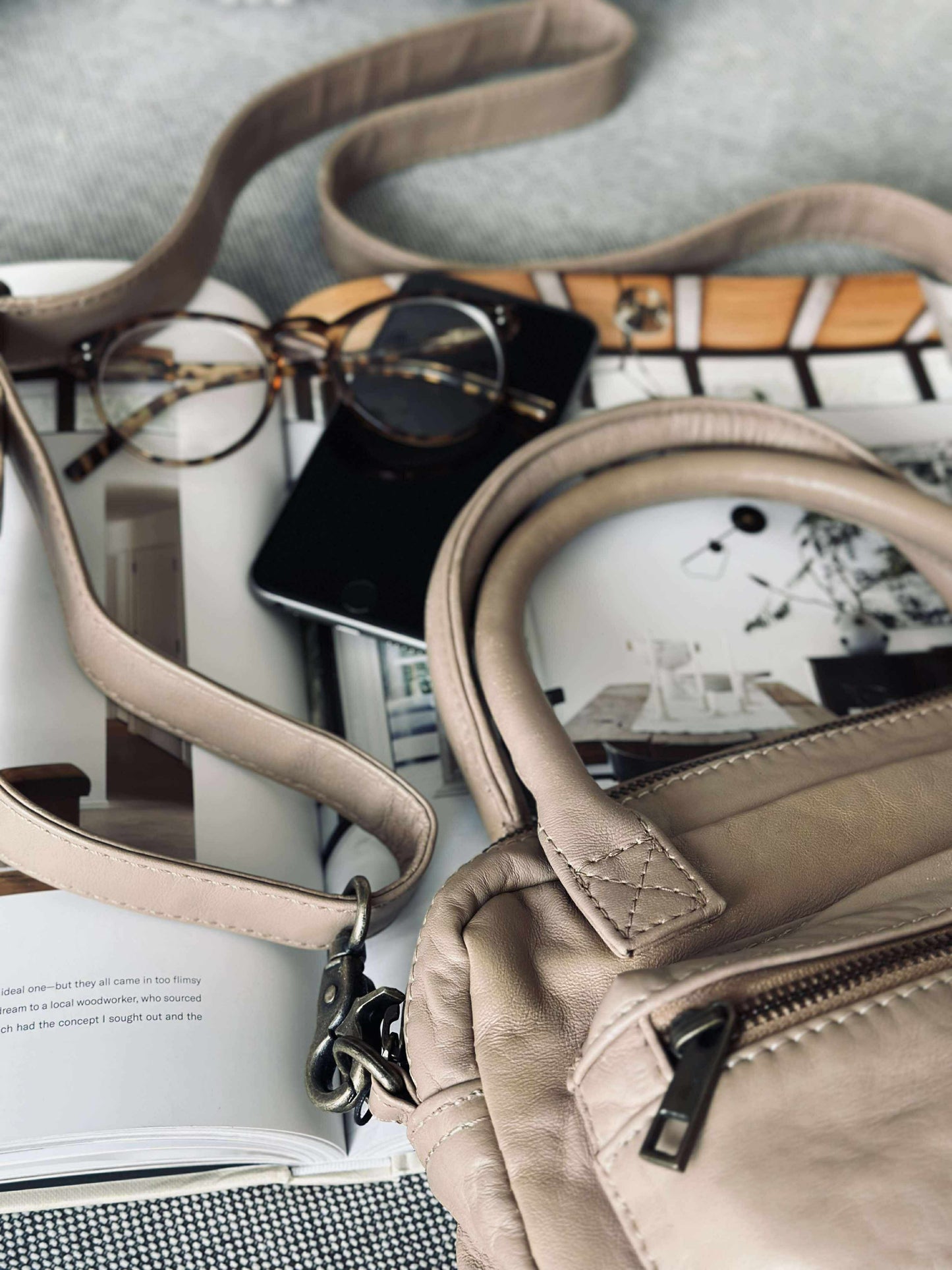 Crossbody BINE - Latte