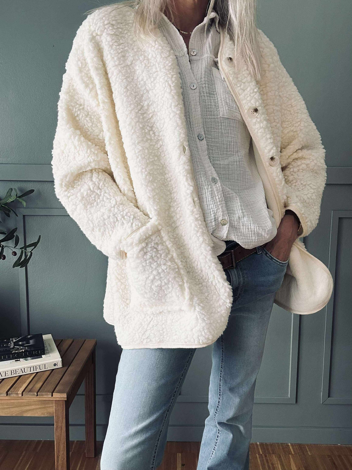 Jakke Lucile Off white