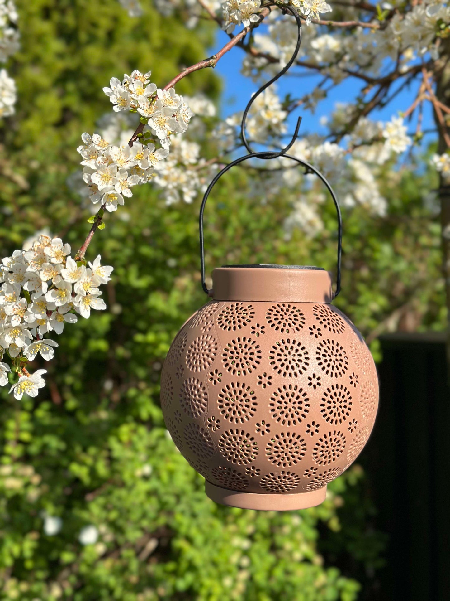 Lanterne m. Ophæng FIONA - Old rose