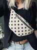 Bumbag Aura - Black dots