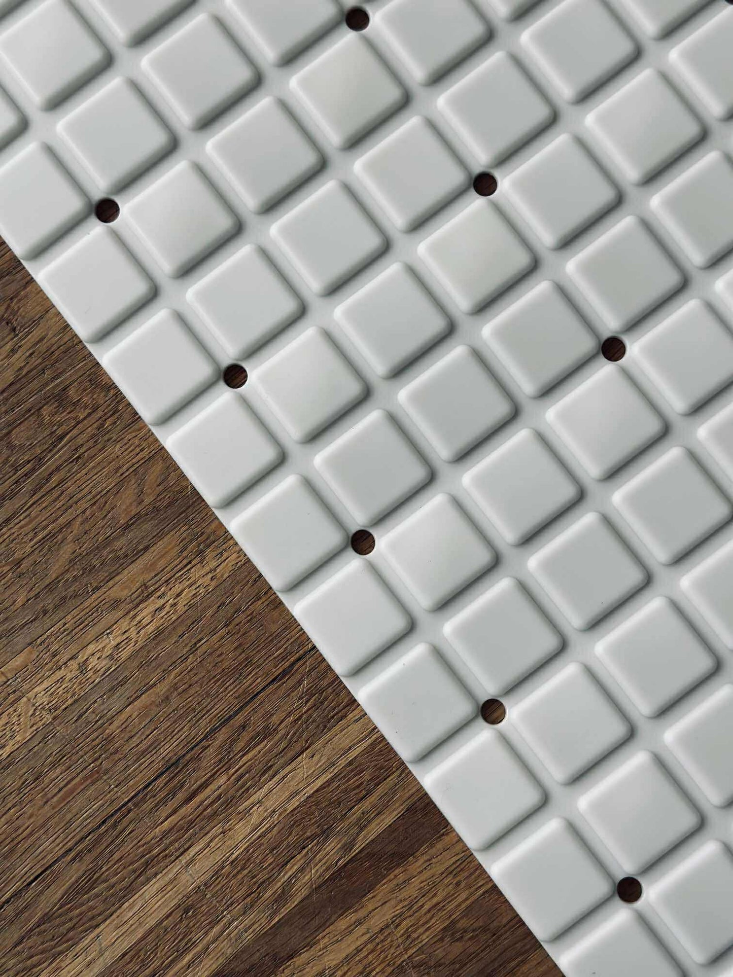 Bademåtte SKRIDSIKKER 69x39 - Hvid