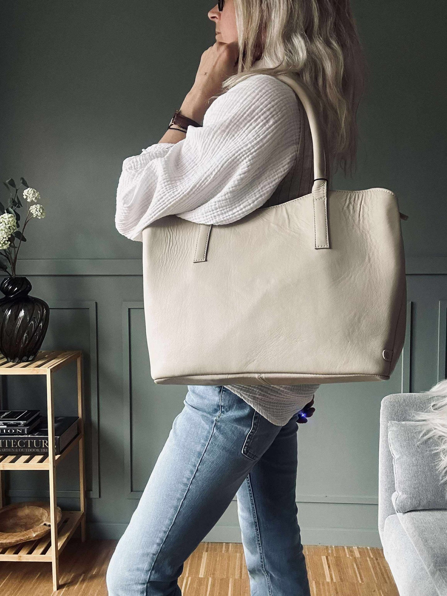 Arbejdstaske / shopper – Soft sand