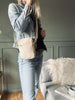 Mobiltaske Liva - Sand / Gold