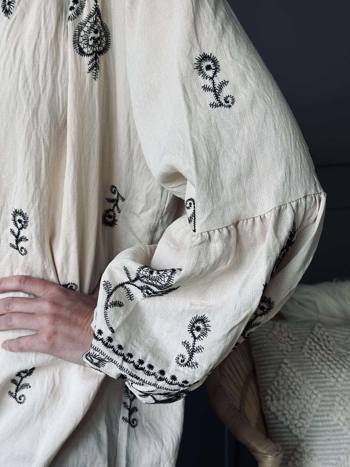 Kjole Embroidery boheme
