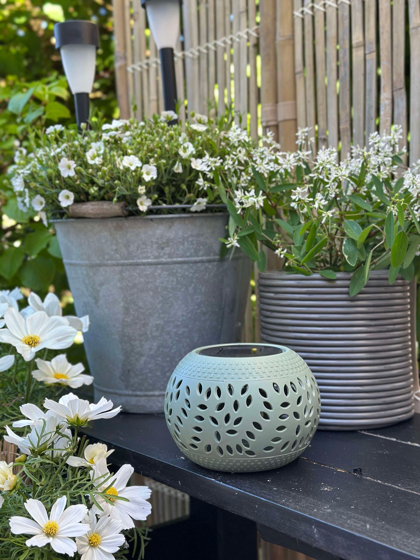 Lanterne FIONA Solar - Grøn