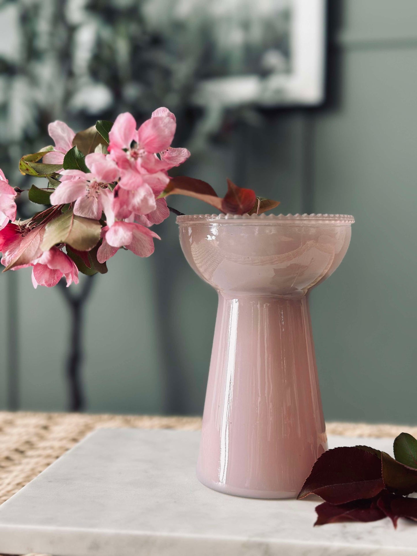 Hyacintvase Lara - Rosa