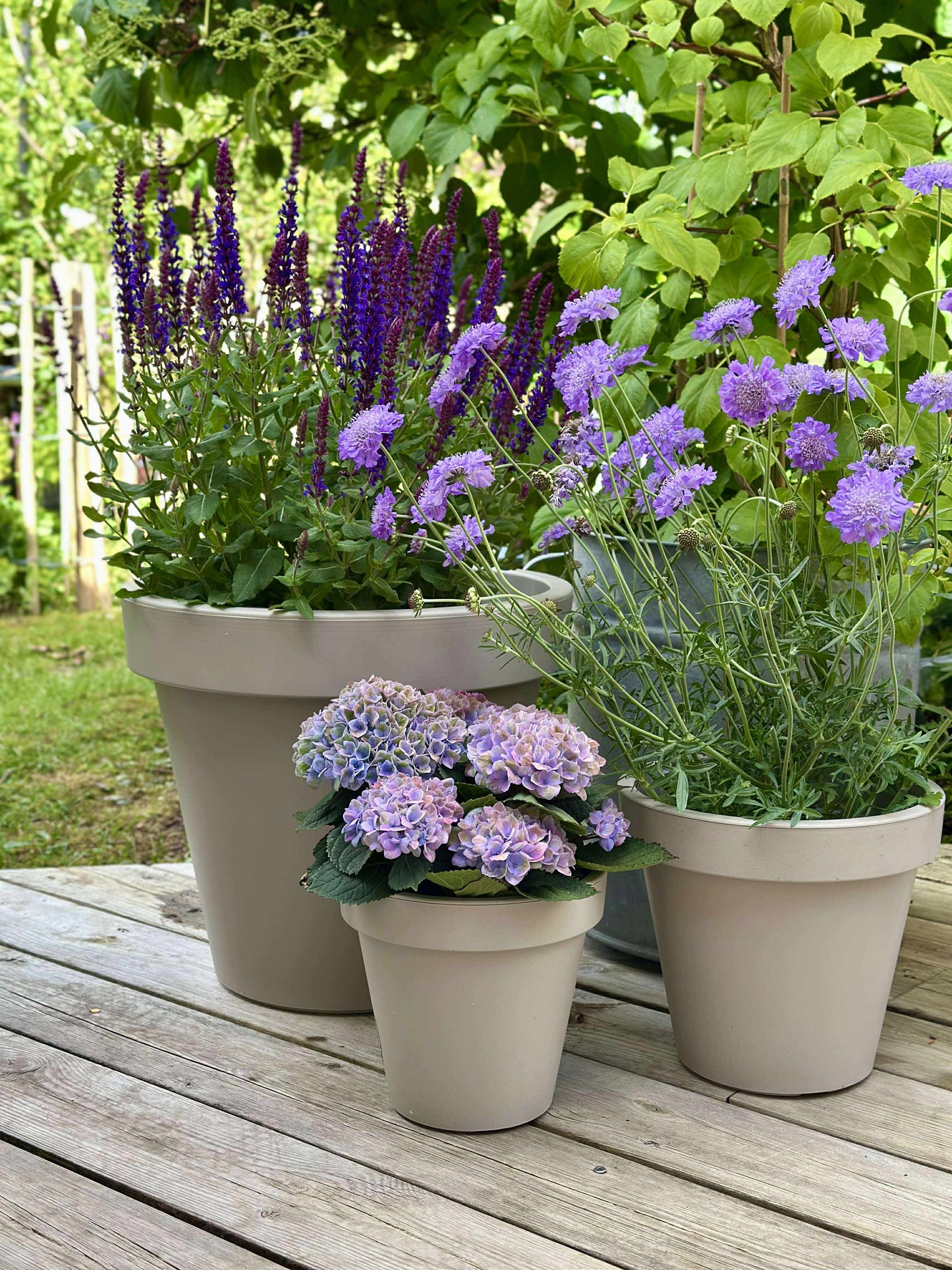 Havepotte - Recycling Beige Dia 25cm