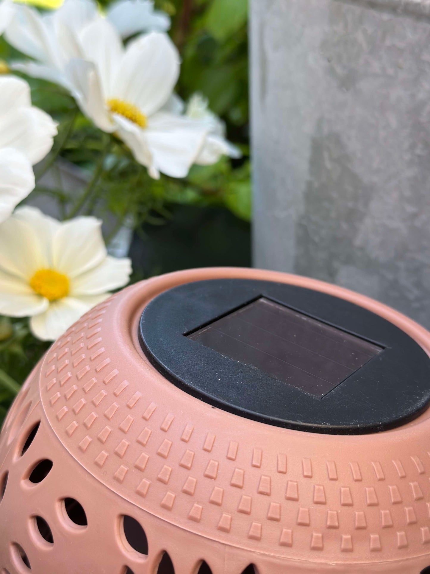 Lanterne FIONA Solar - Old rose