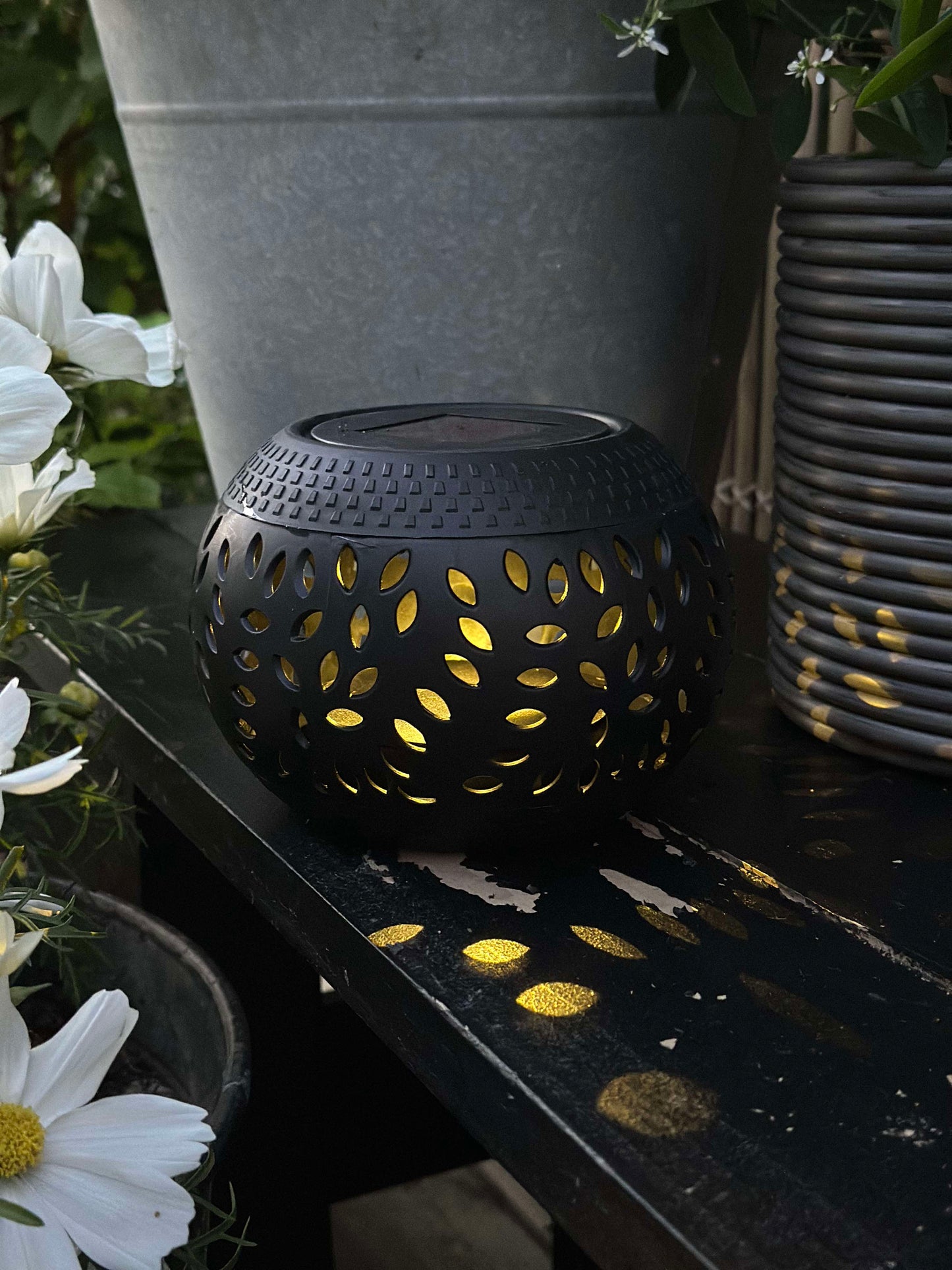 Lanterne FIONA Solar - Black