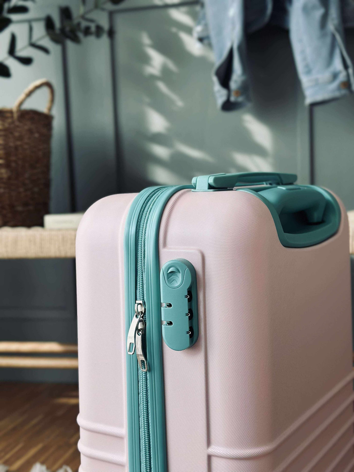 Trolley Kuffert - ROSE / MINT