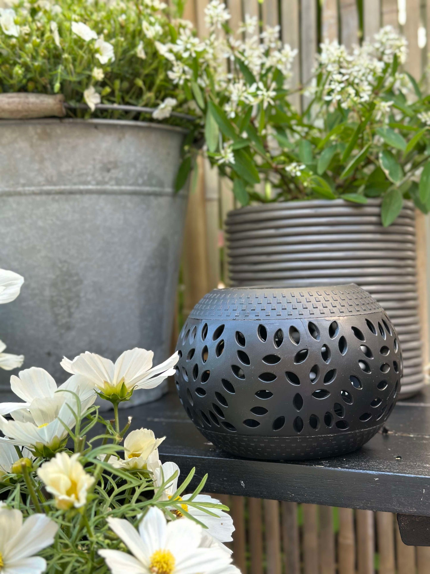 Lanterne FIONA Solar - Black