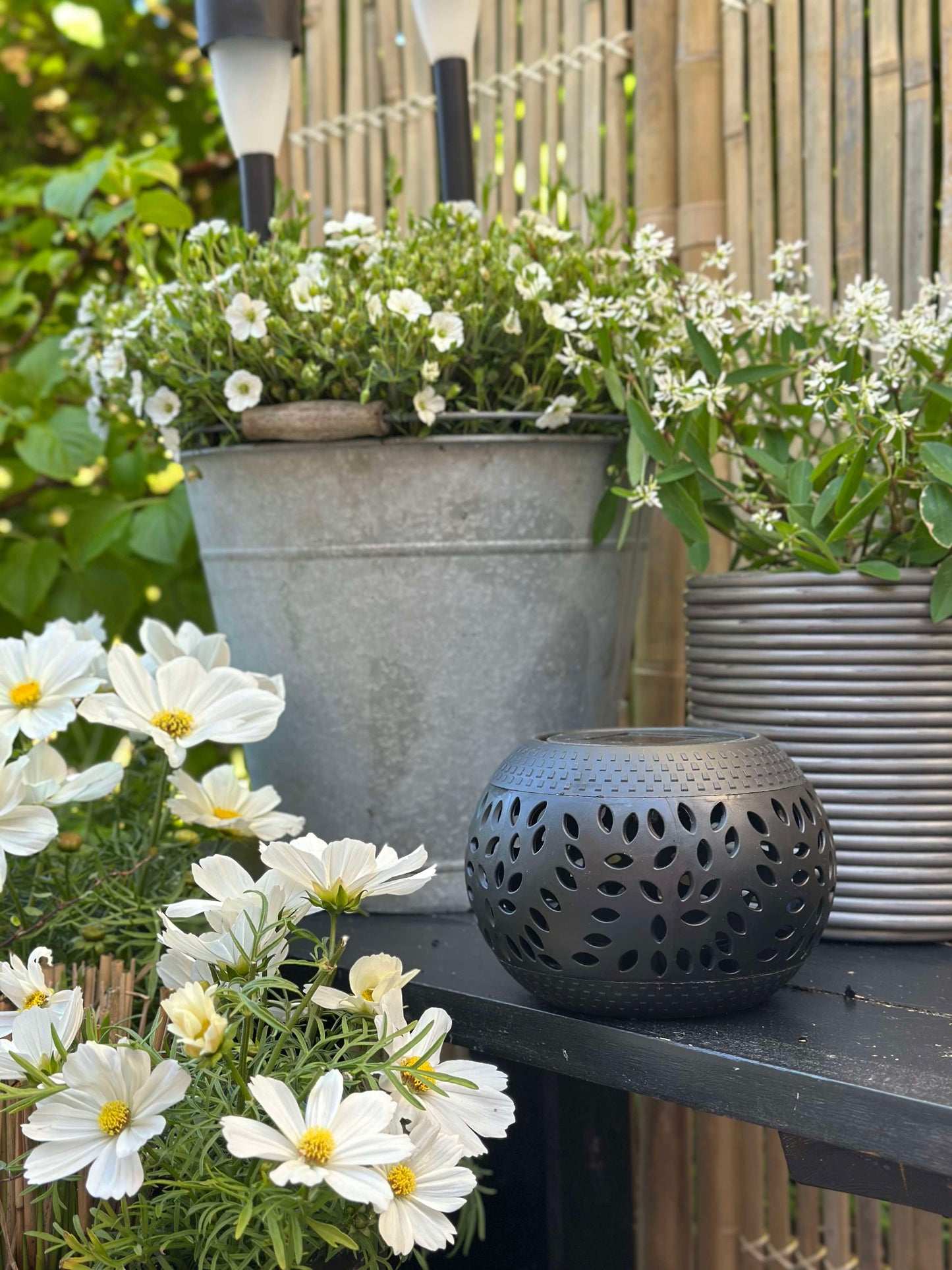 Lanterne FIONA Solar - Black