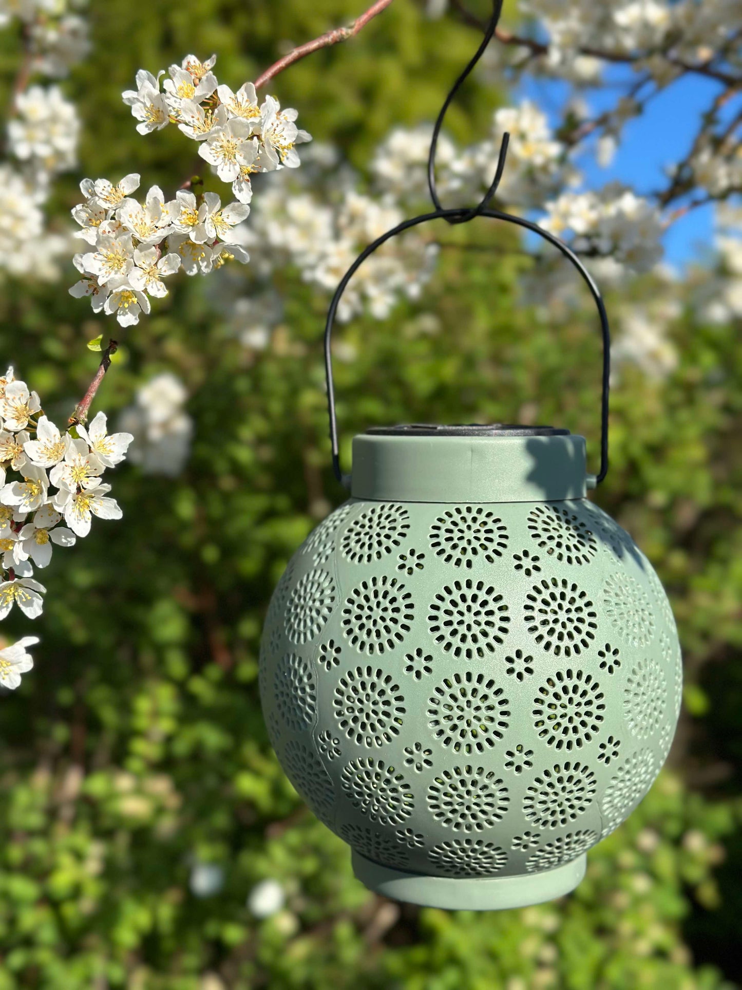 Lanterne m. Ophæng FIONA - Grøn