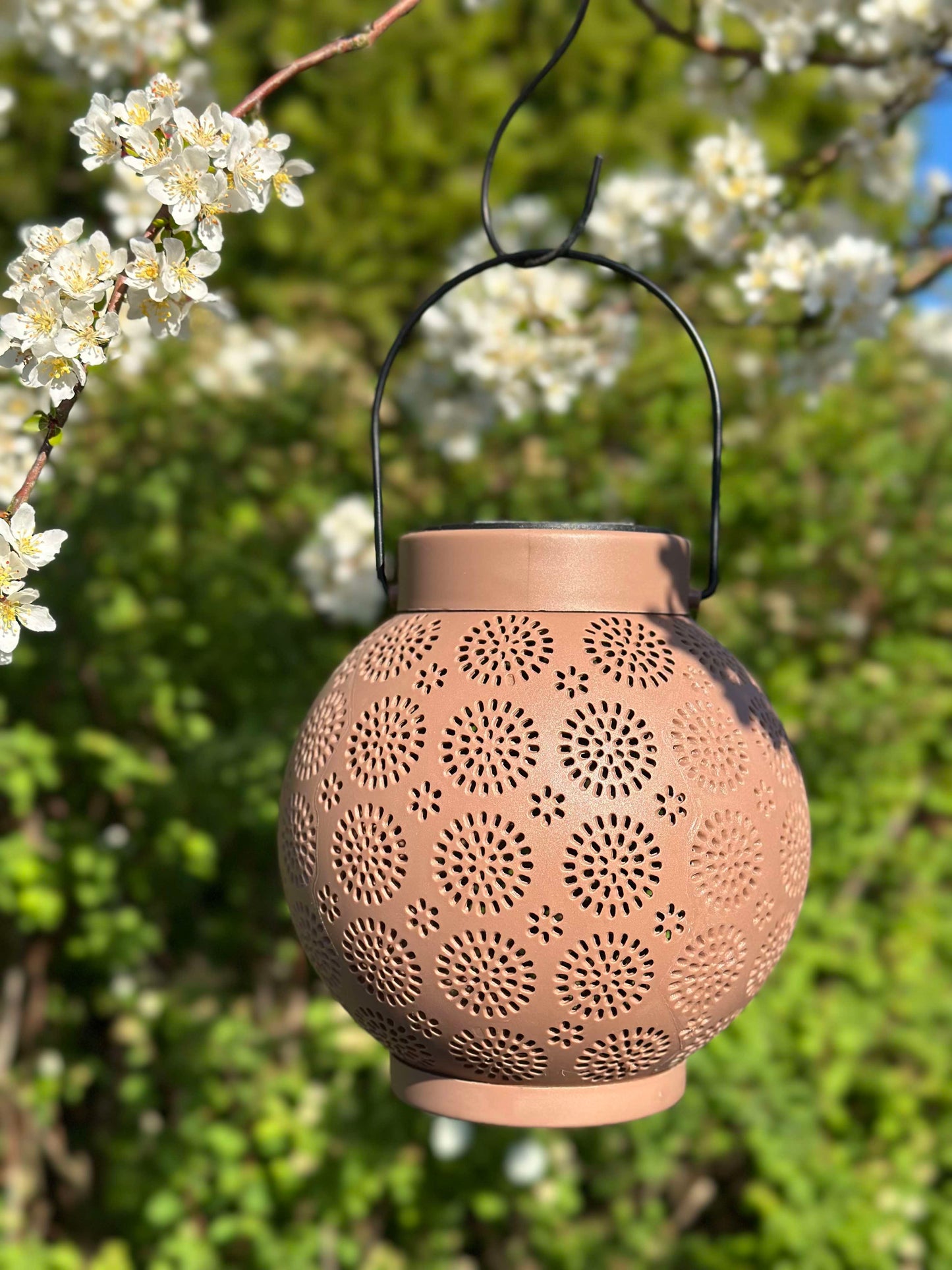 Lanterne m. Ophæng FIONA - Old rose