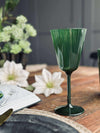 Vinglas Claire 200ml. Grøn - 2 stk.