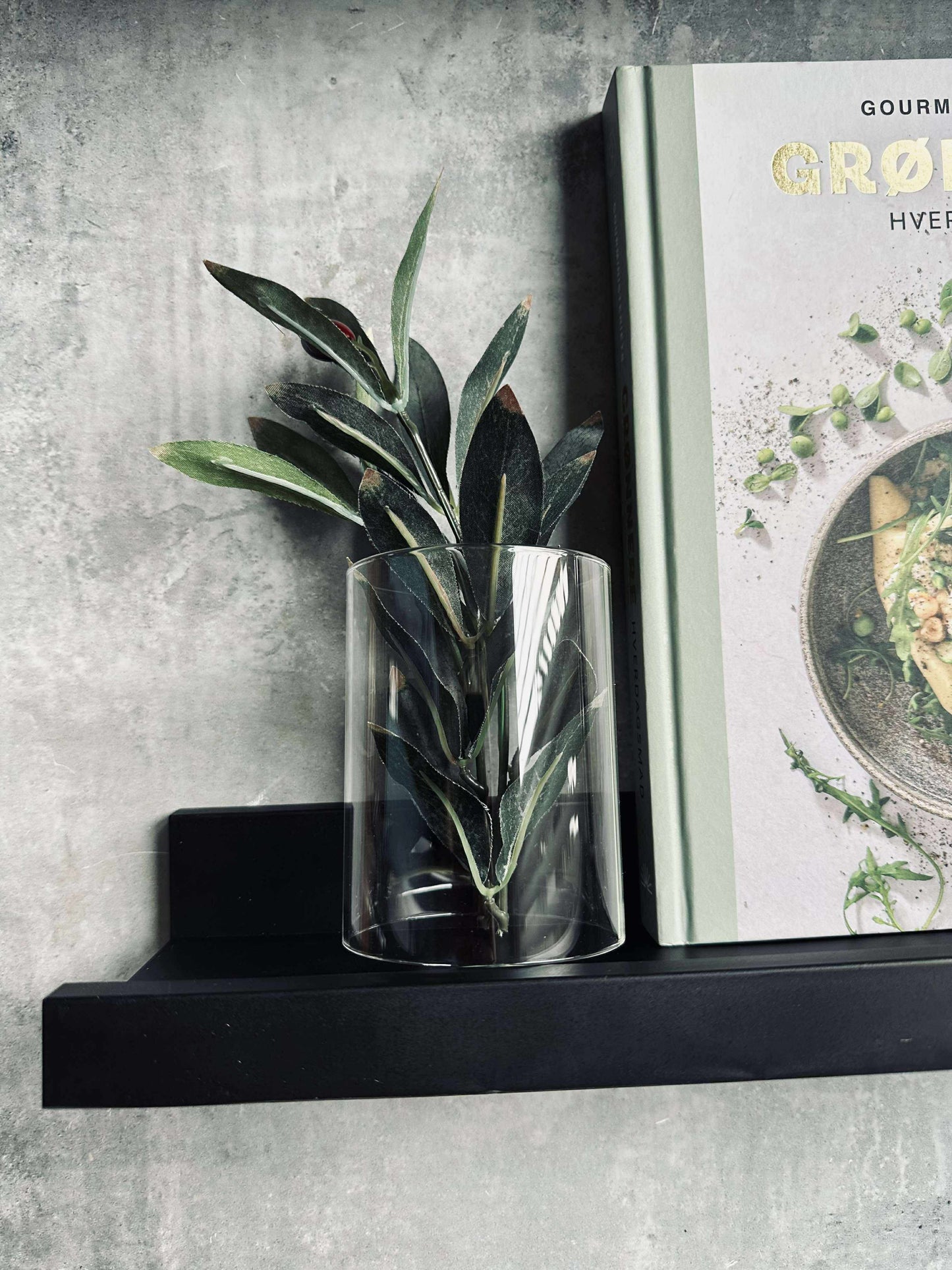 Gallerihylde DEMO - Sæt med 2 hylder Black