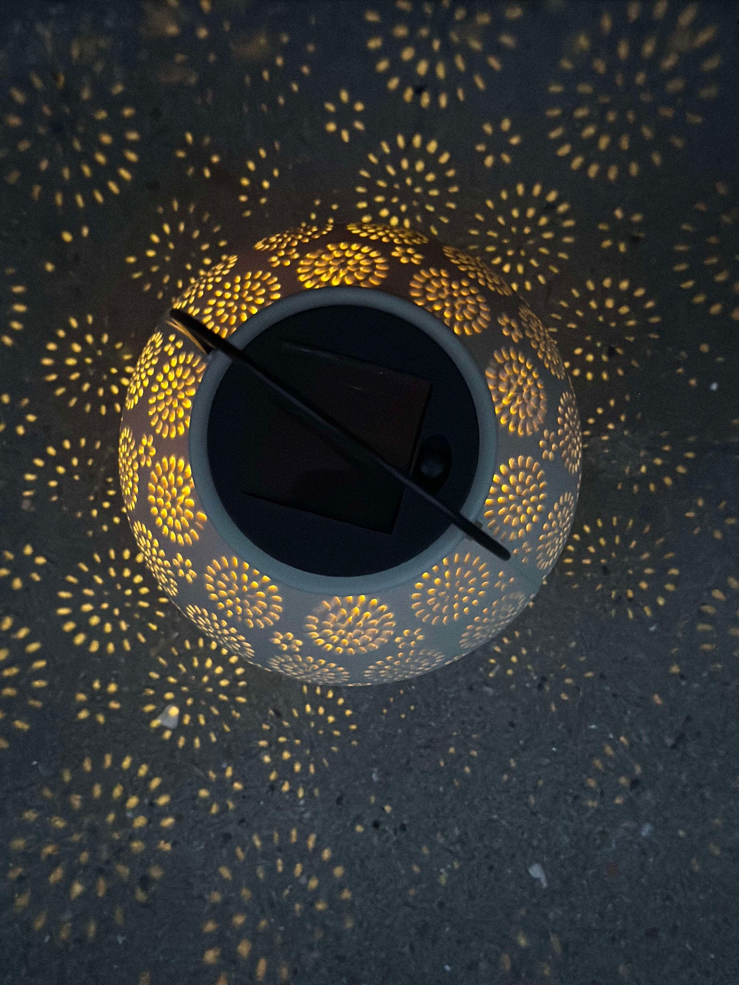 Lanterne m. Ophæng FIONA - Grøn