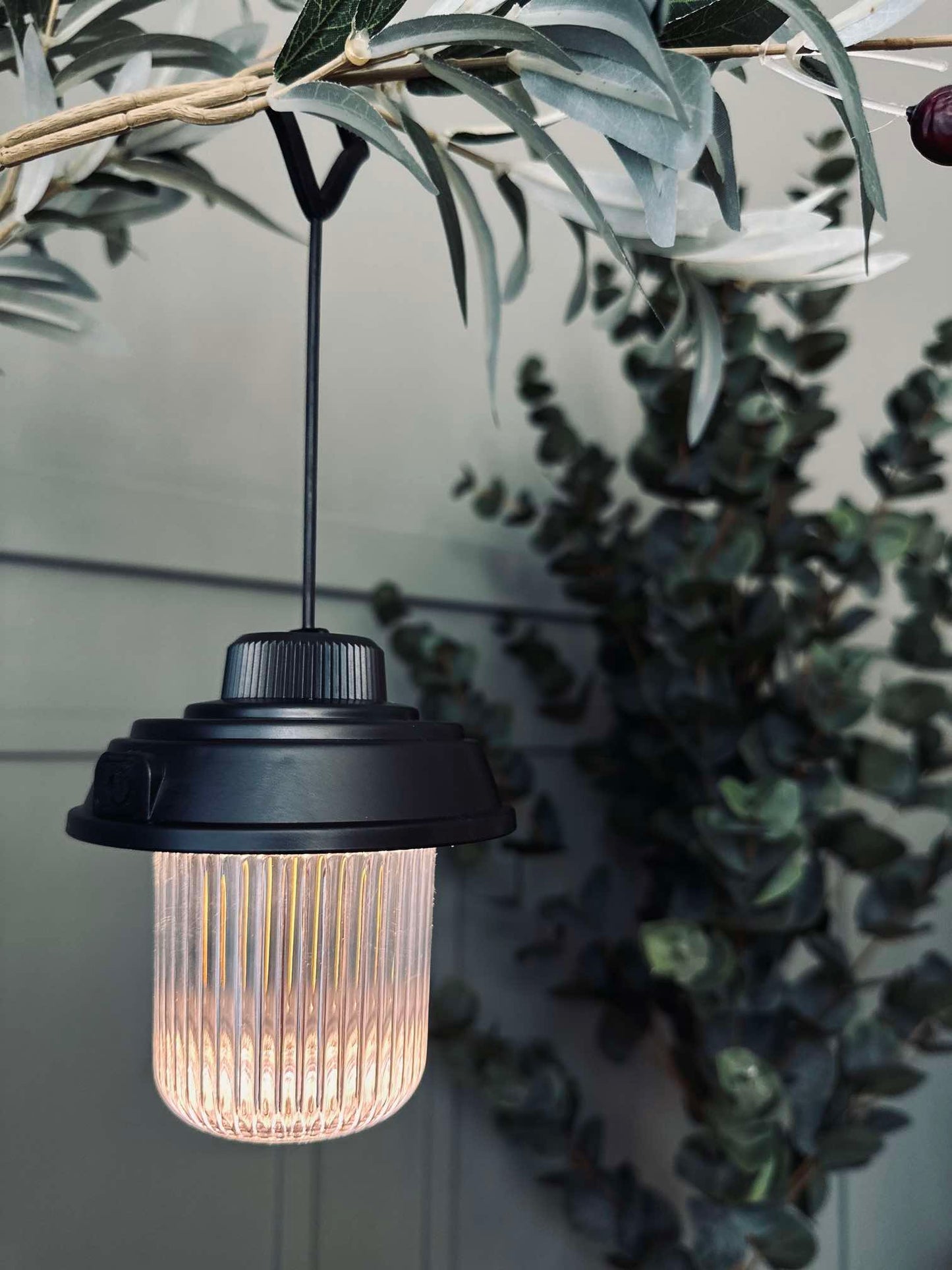 Campinglampe m. ledning - Color mix