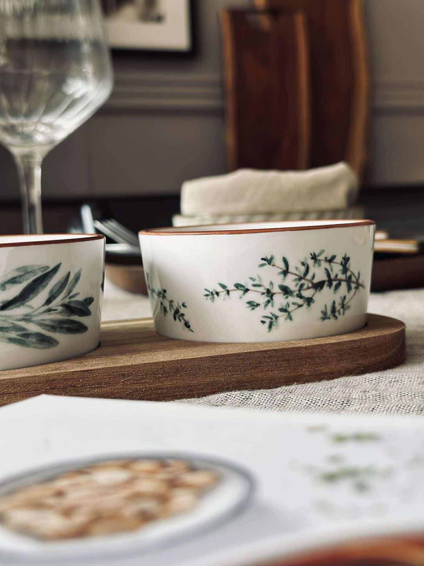 Tapas - 3 skåle og fad