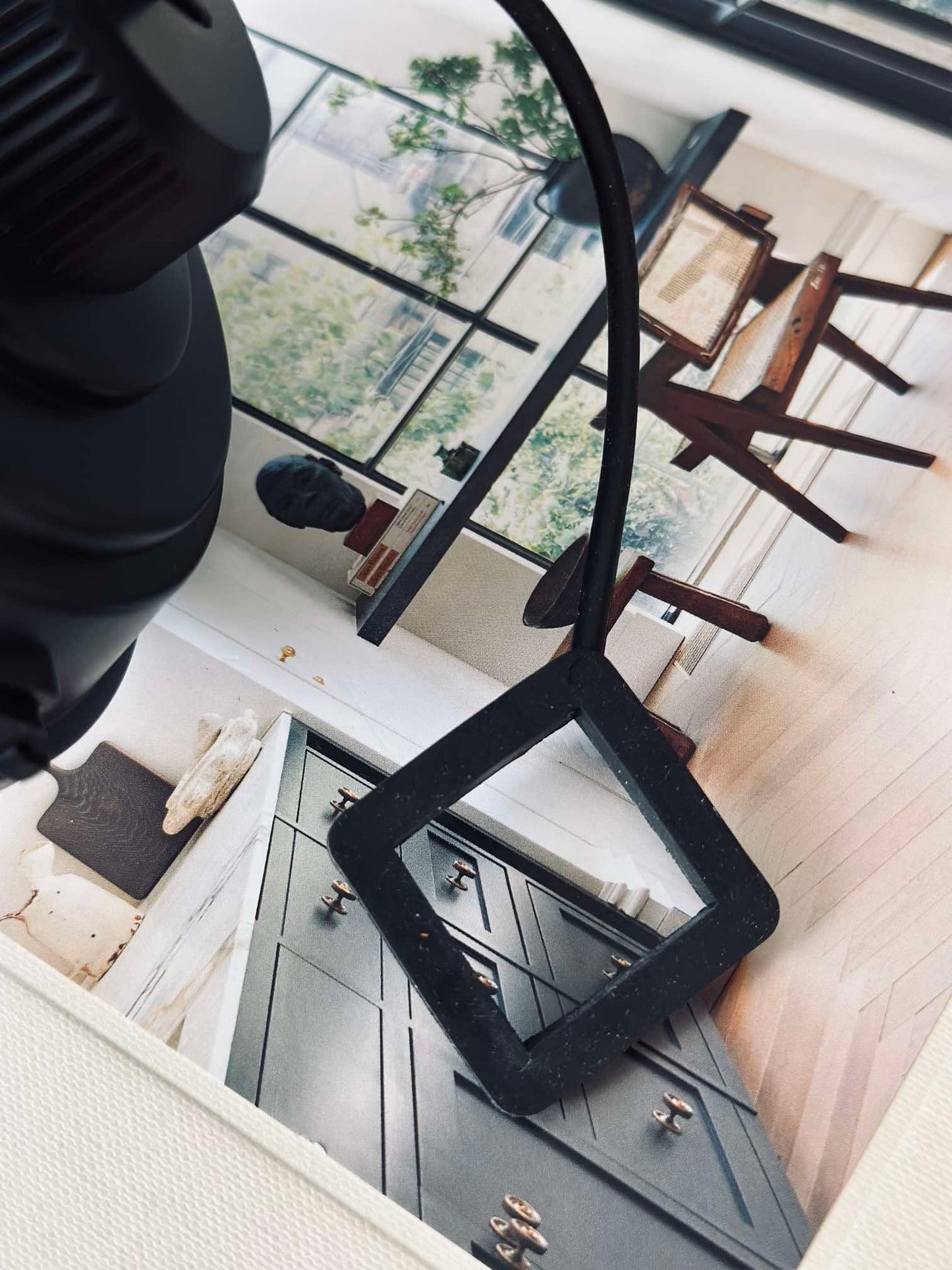 Campinglampe m. ledning - Color mix