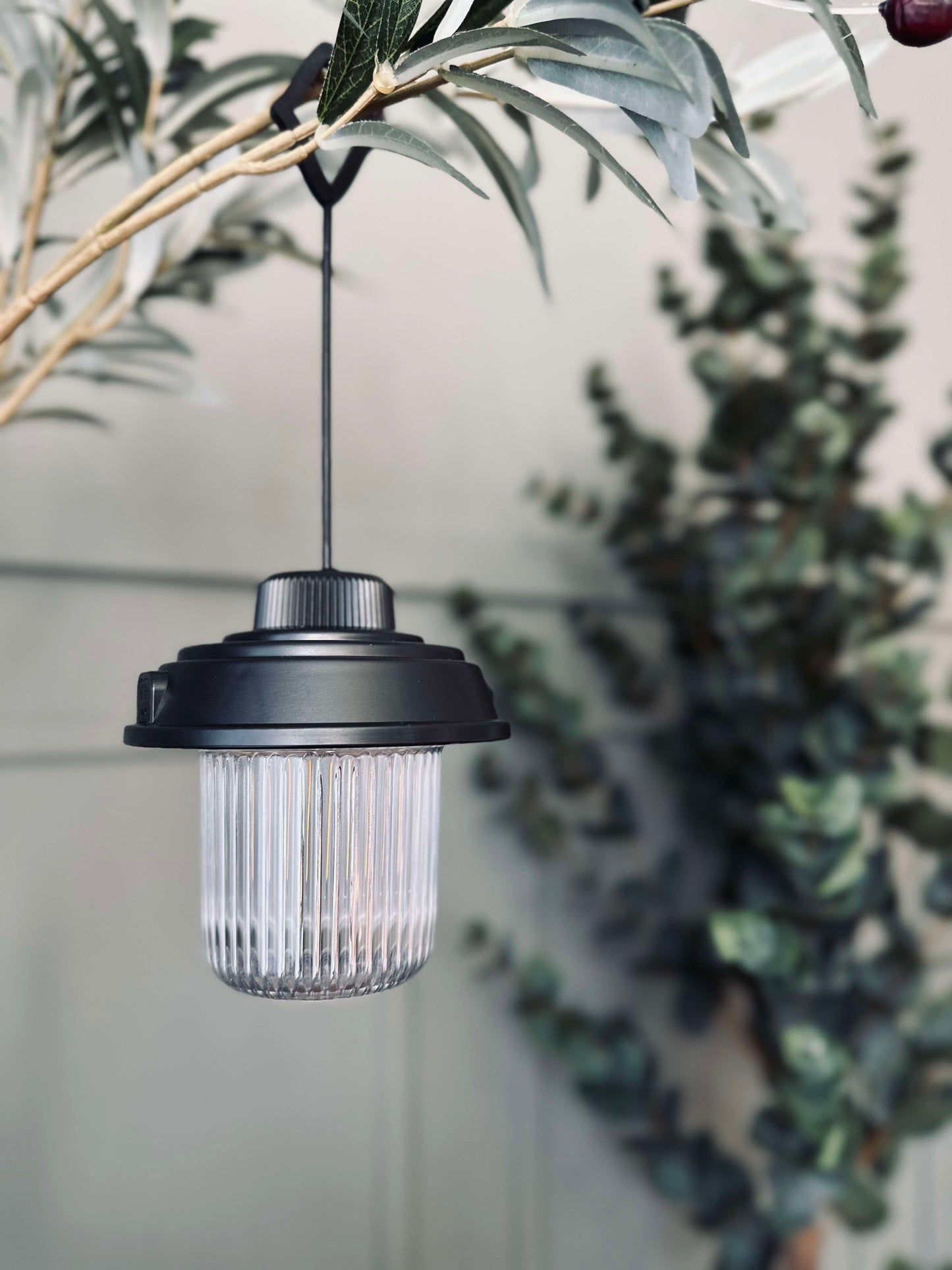 Campinglampe m. ledning - Color mix