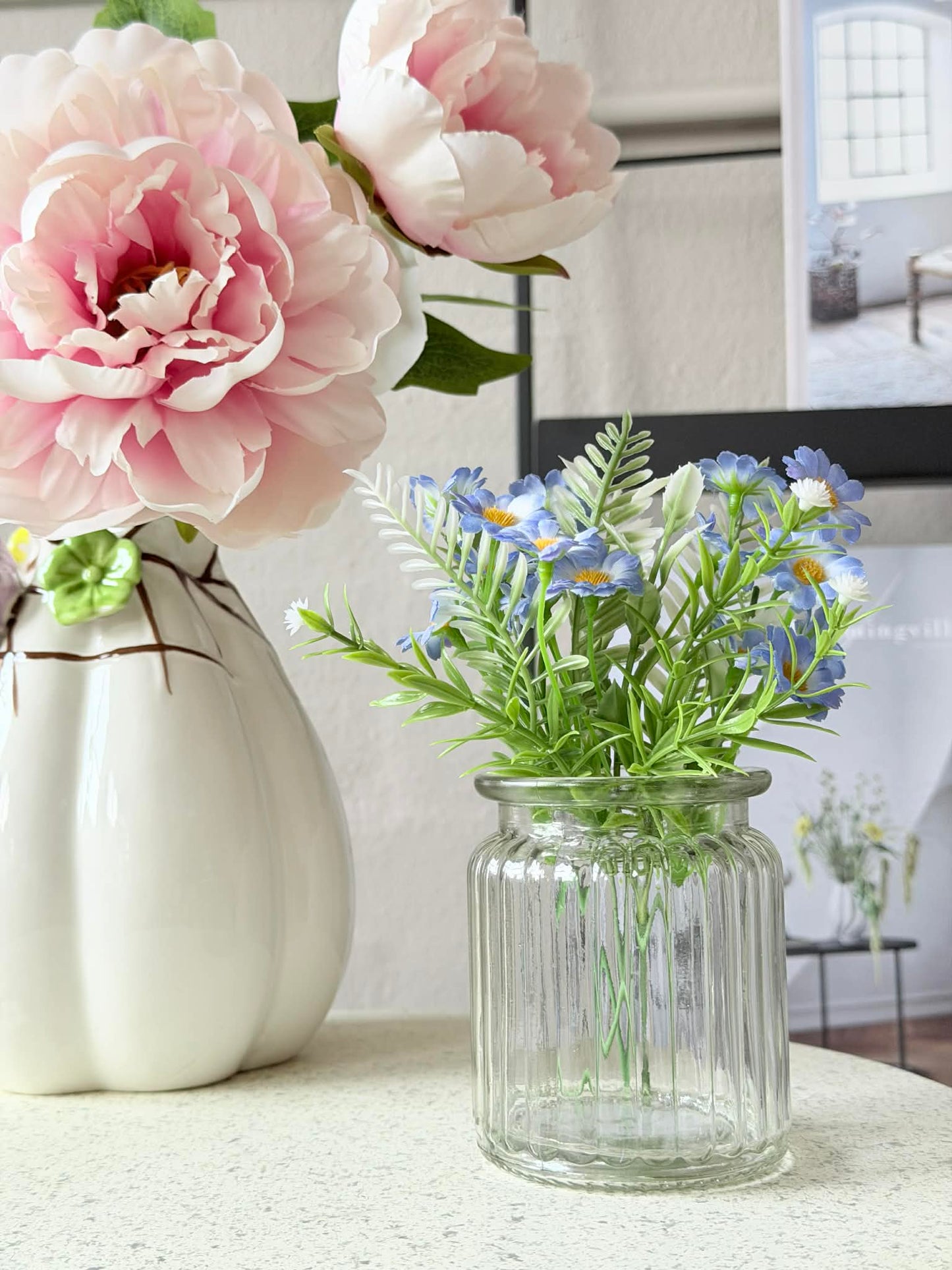 Blomster i vase - Flere farver