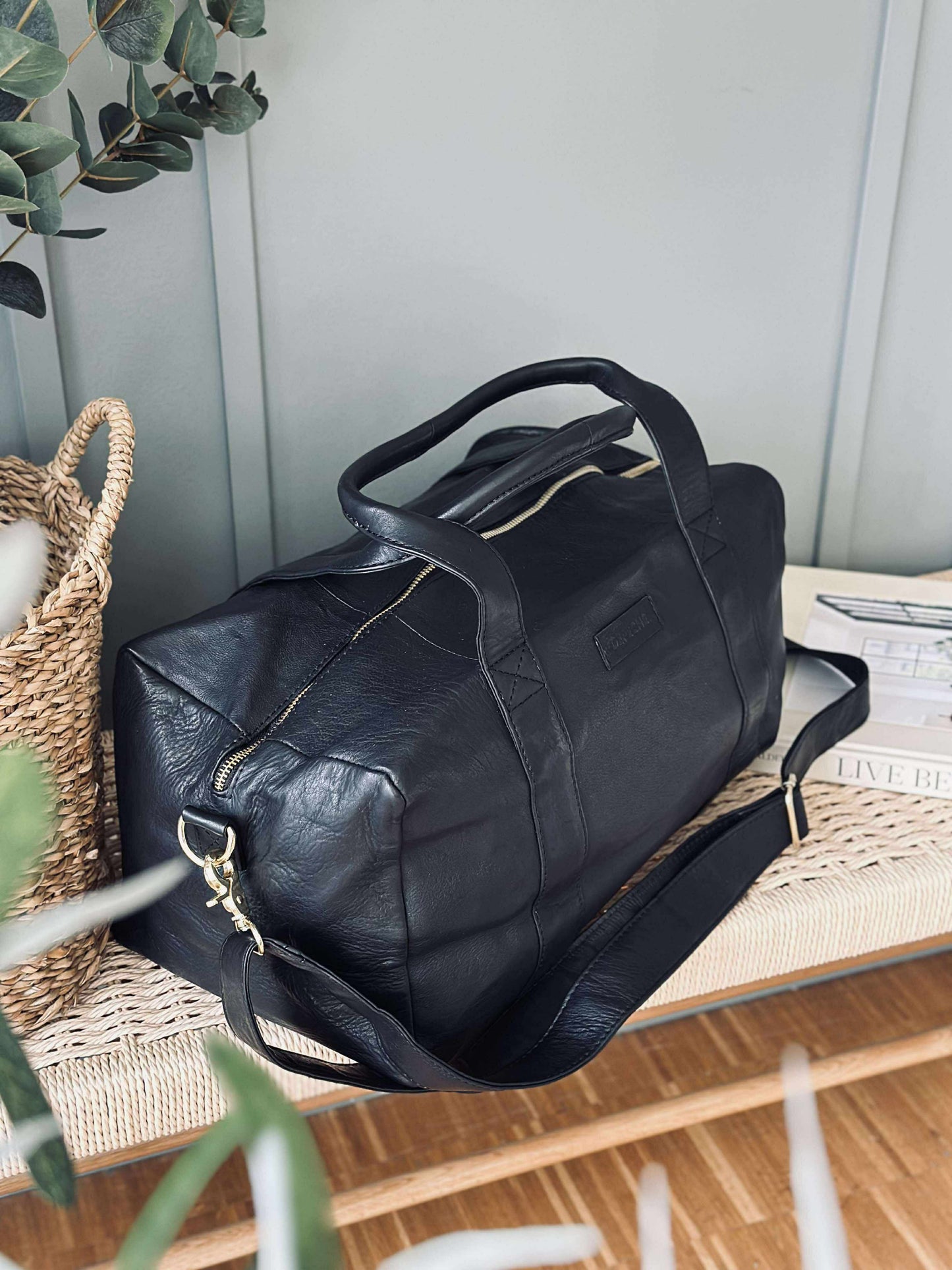Weekendtaske - Black / Gold